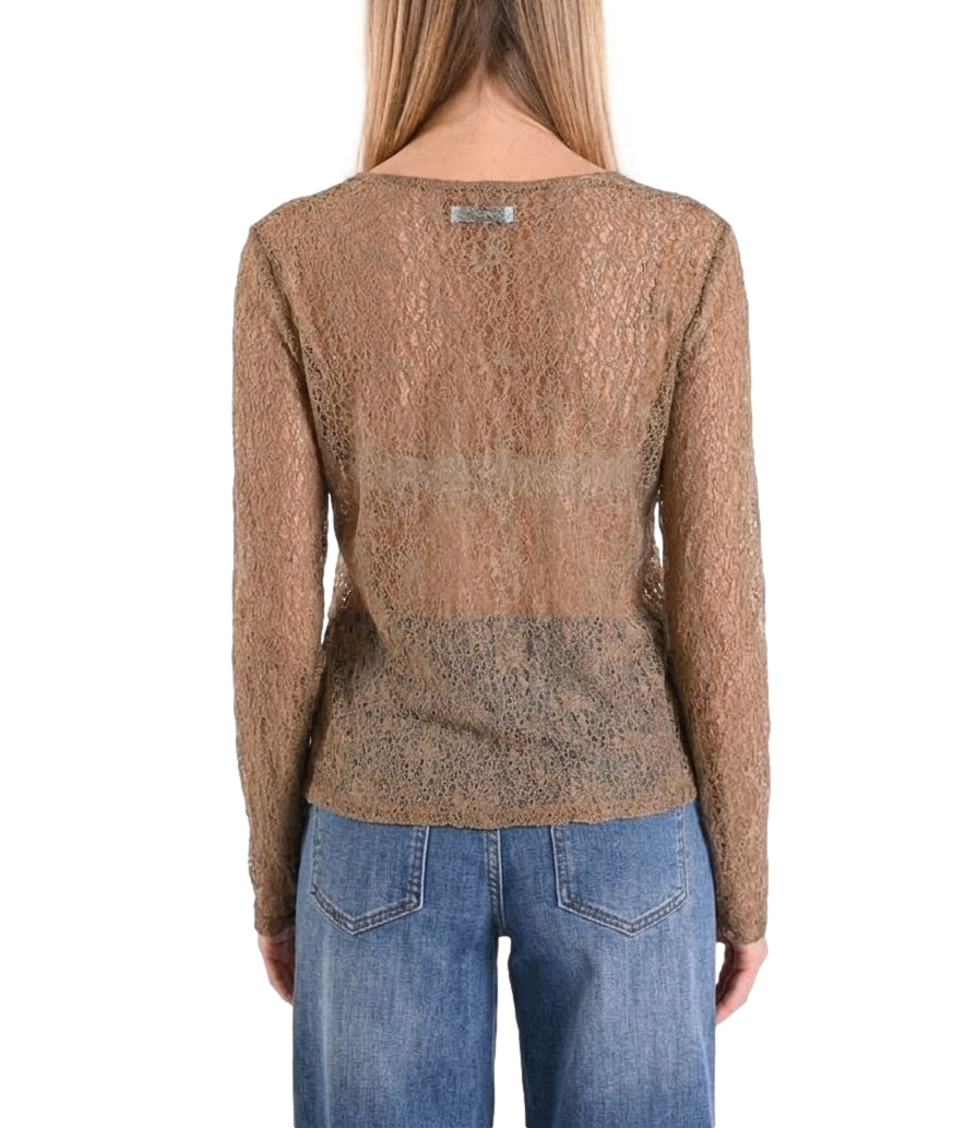 Maglia Myastreet PN0105-06 Donna - Tabacco