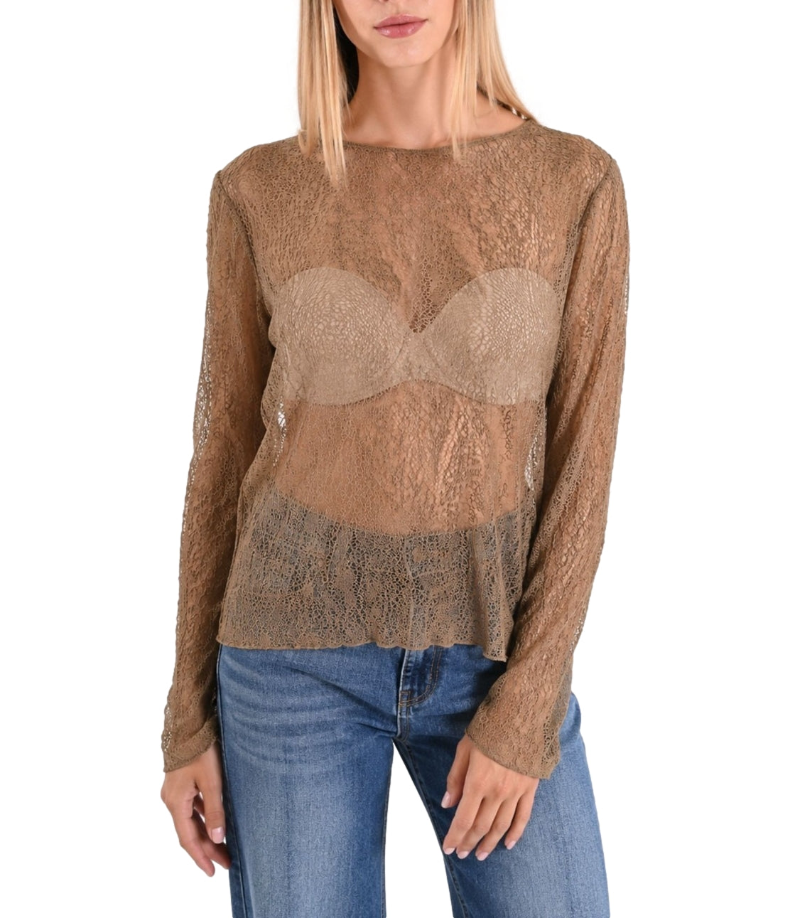 Maglia Myastreet PN0105-06 Donna - Tabacco
