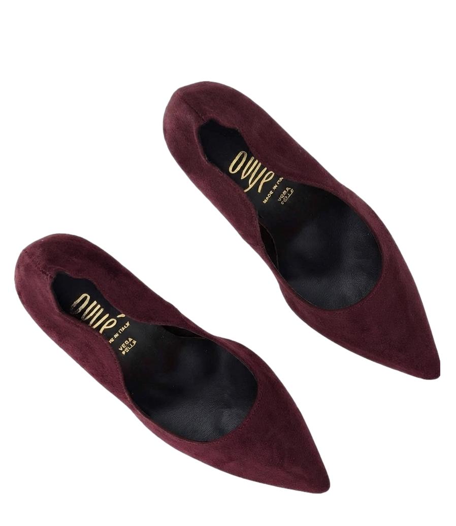 Décolleté Ovye' LF410A076CAM Donna - Bordo