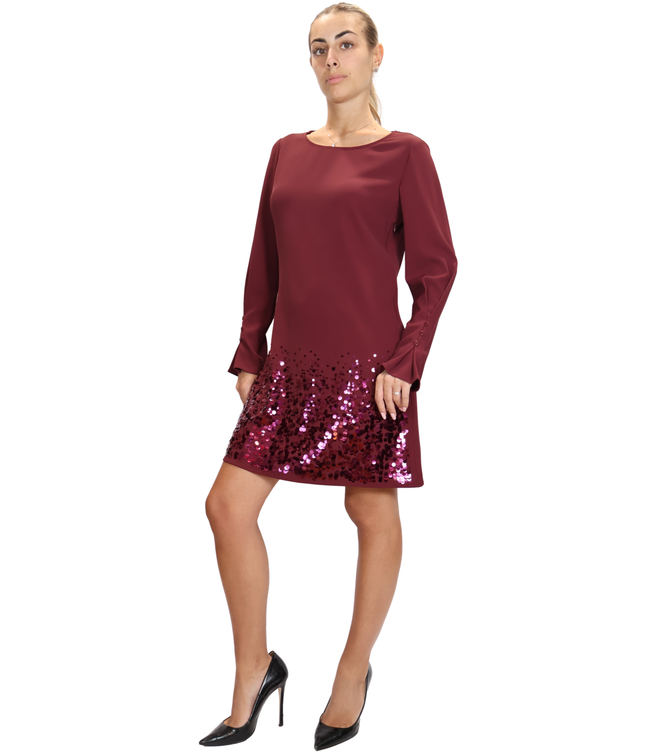 Abito Penny Black 2621226072200 Donna - Bordeaux