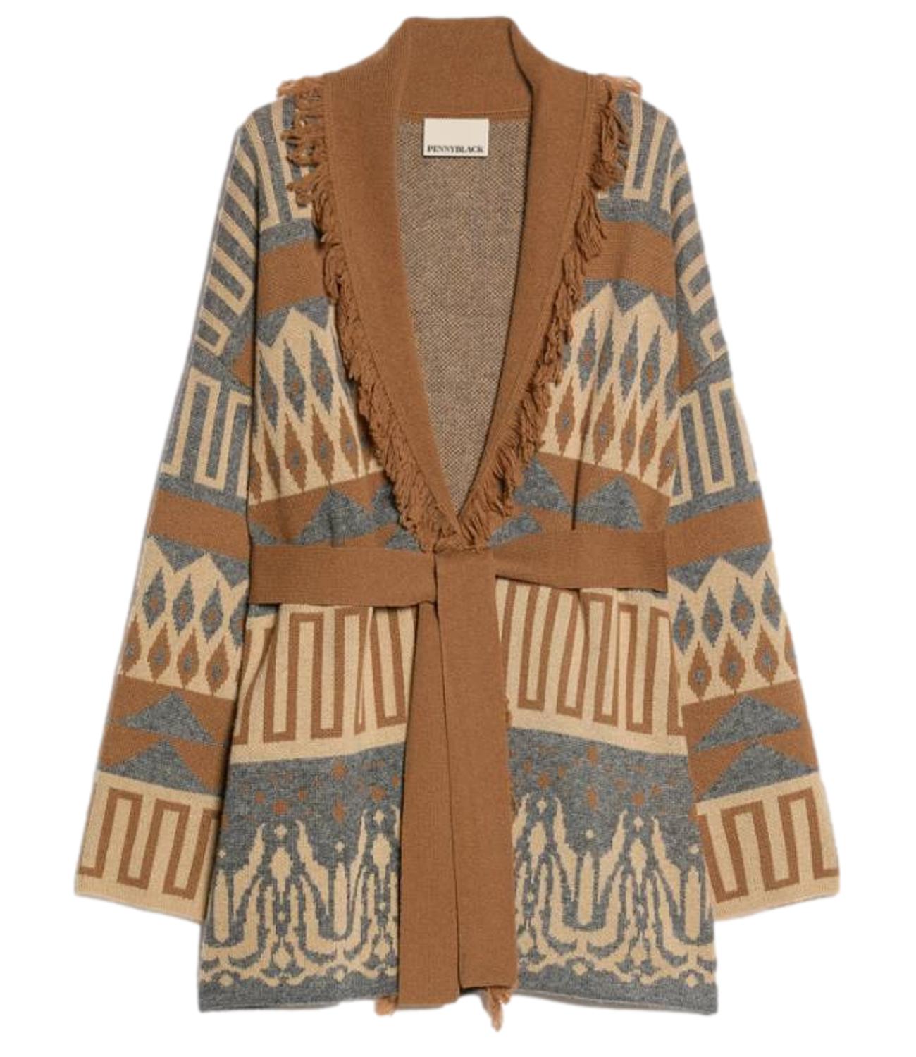 Cardigan Penny Black 2621346073200 Donna - Tabacco