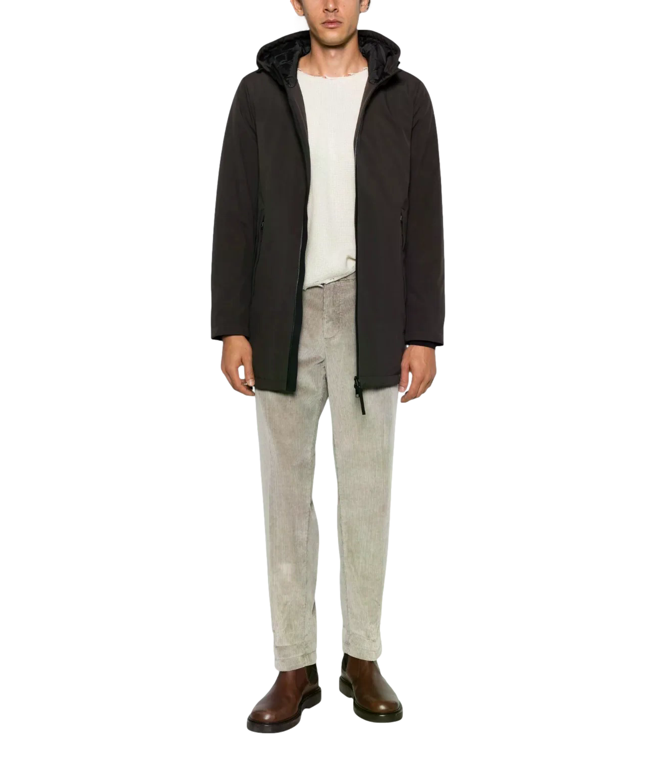 Giubbino People Of Shibuya FUJIPM767 Uomo - Cacao