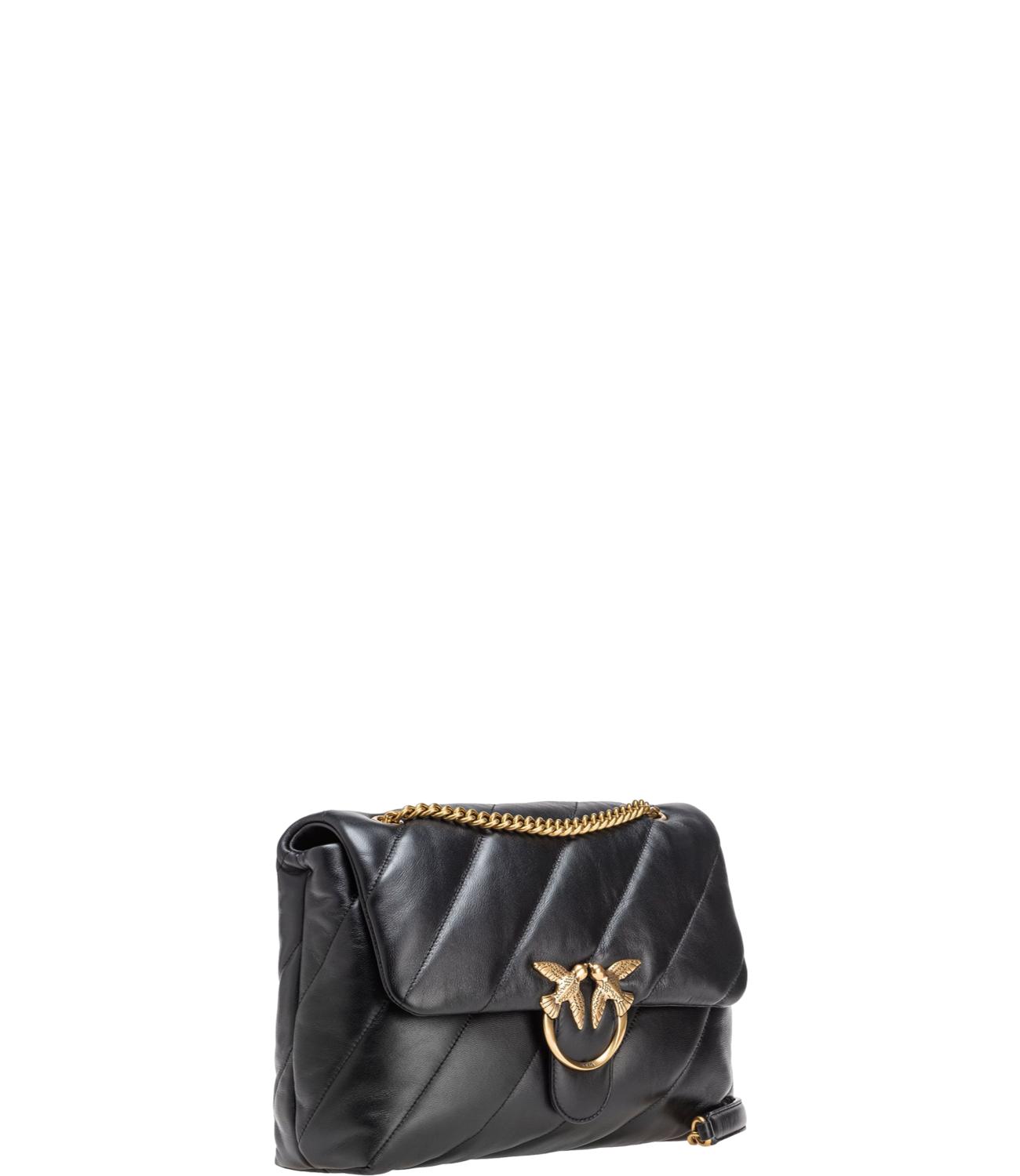 Borsa Pinko 100037-A0F2 Donna - NerO-Antique Gold