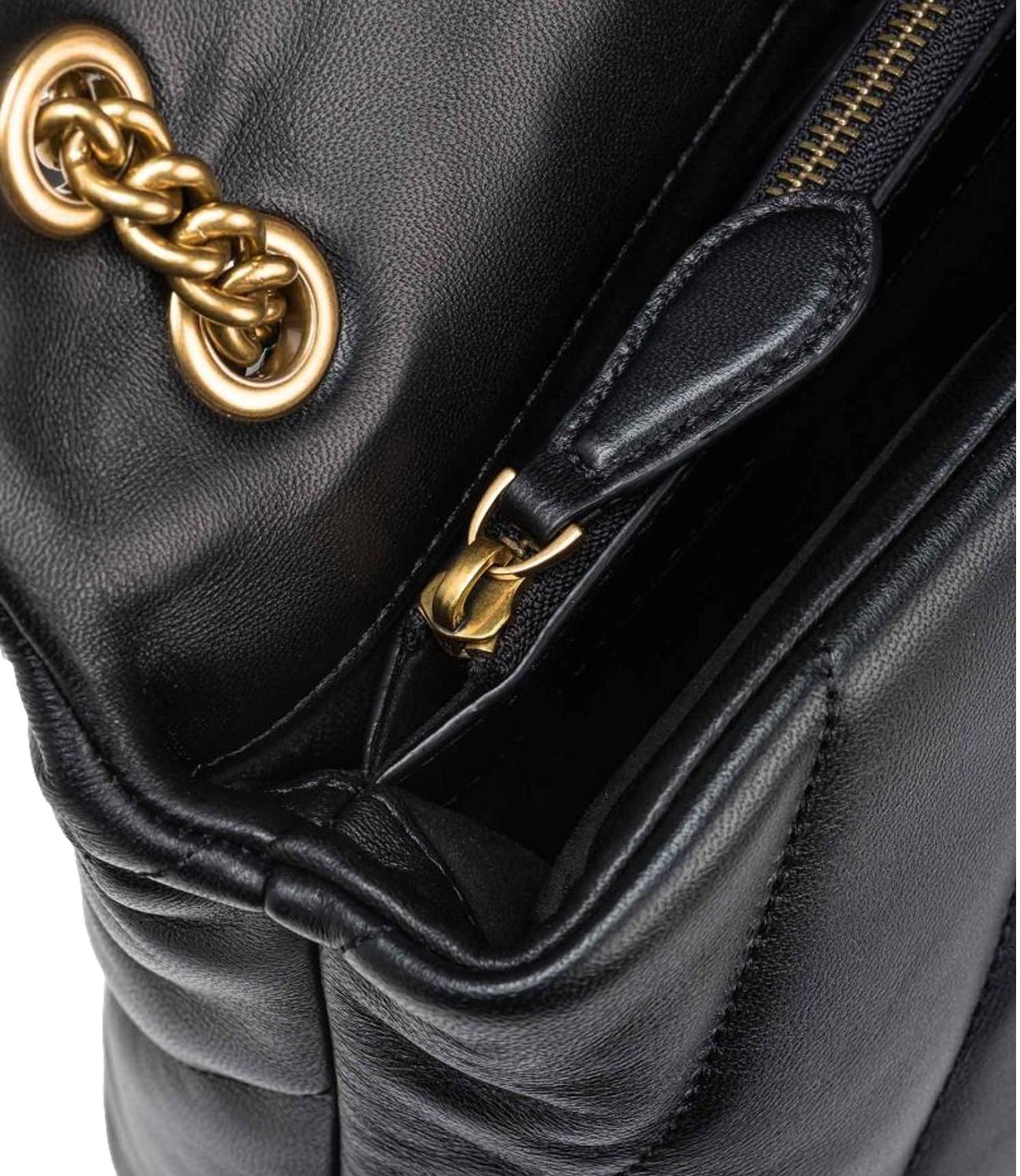 Borsa Pinko 100037-A0F2 Donna - NerO-Antique Gold