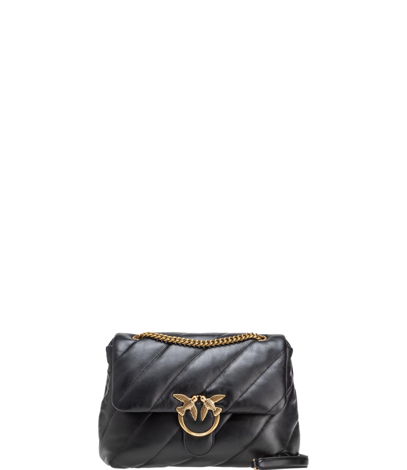 Borsa Pinko 100037-A0F2 Donna - NerO-Antique Gold
