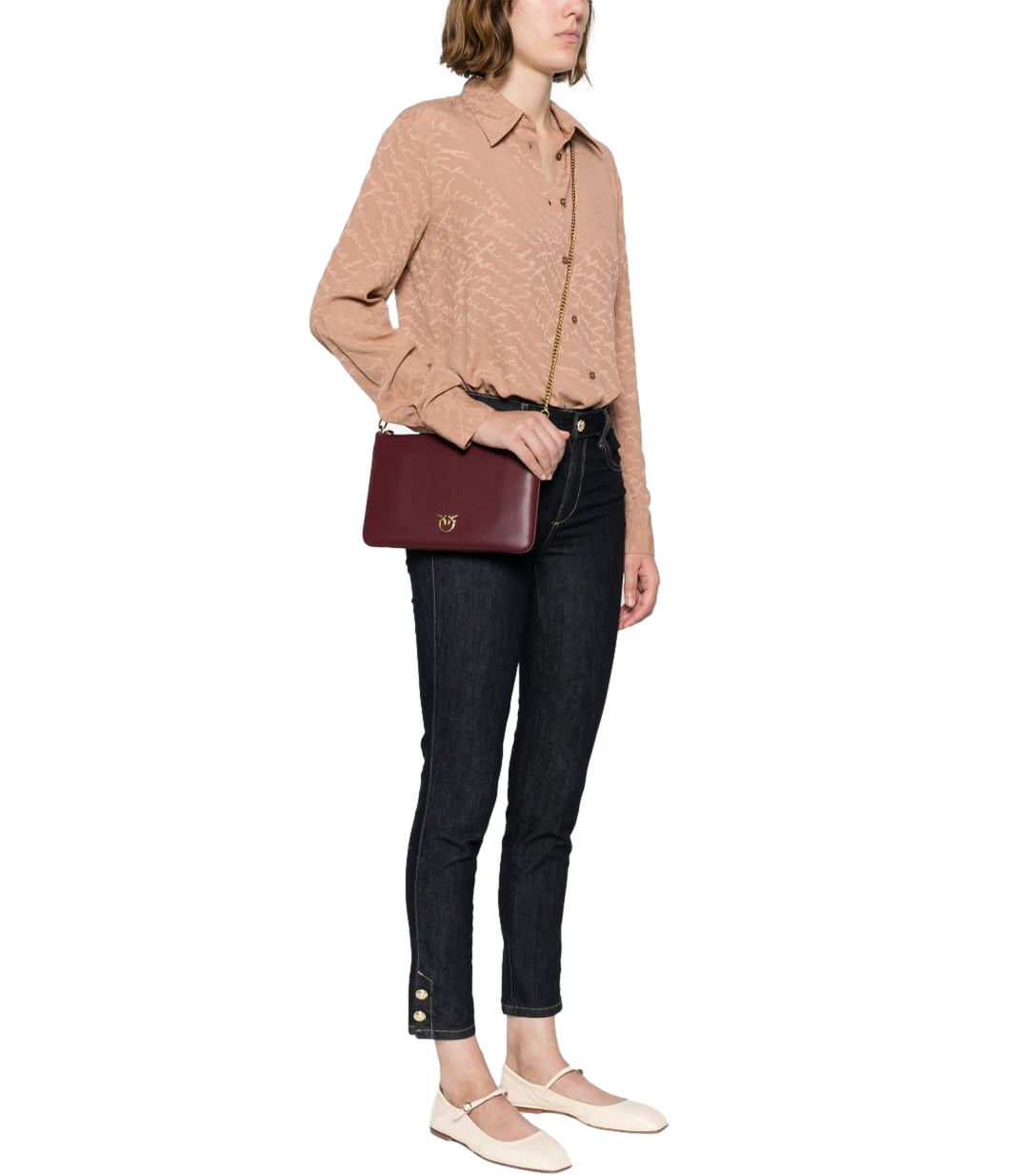 Borsa Pinko 100455-A0F1 Donna - Ribes IntensO-Antique Gold