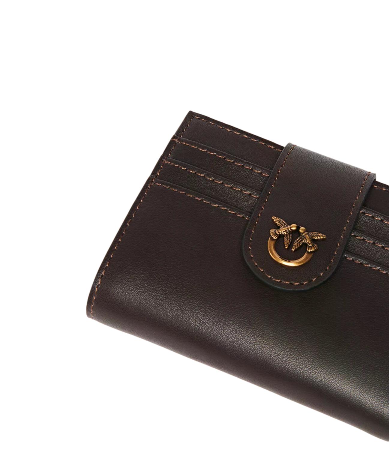 Portafogli Pinko 103610-A0F1 Donna - Marrone MarascA-Antique Gold