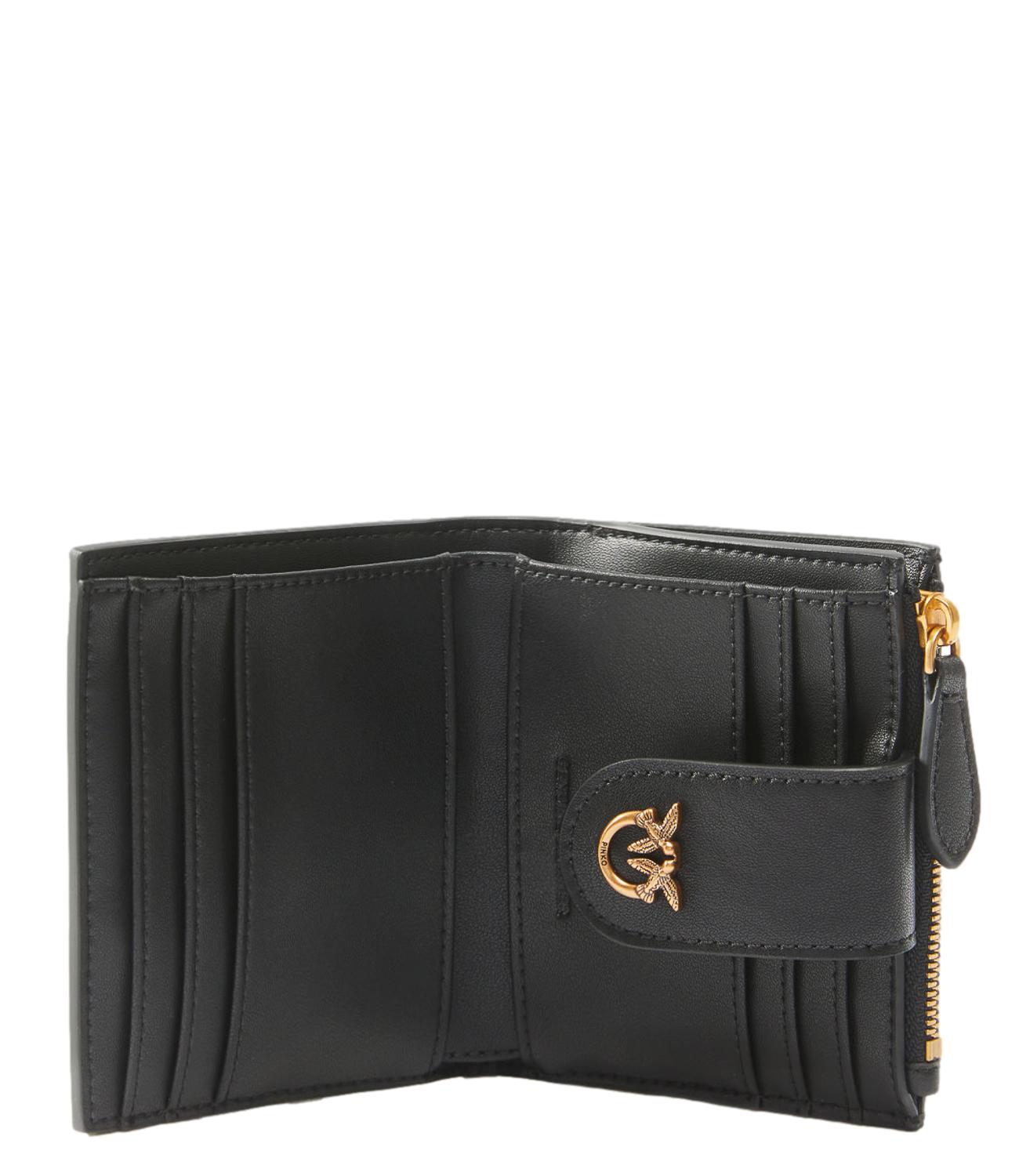 Portafogli Pinko 103610-A0F1 Donna - NerO-Antique Gold
