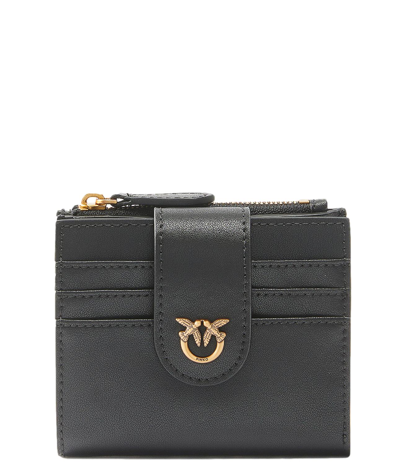 Portafogli Pinko 103610-A0F1 Donna - NerO-Antique Gold