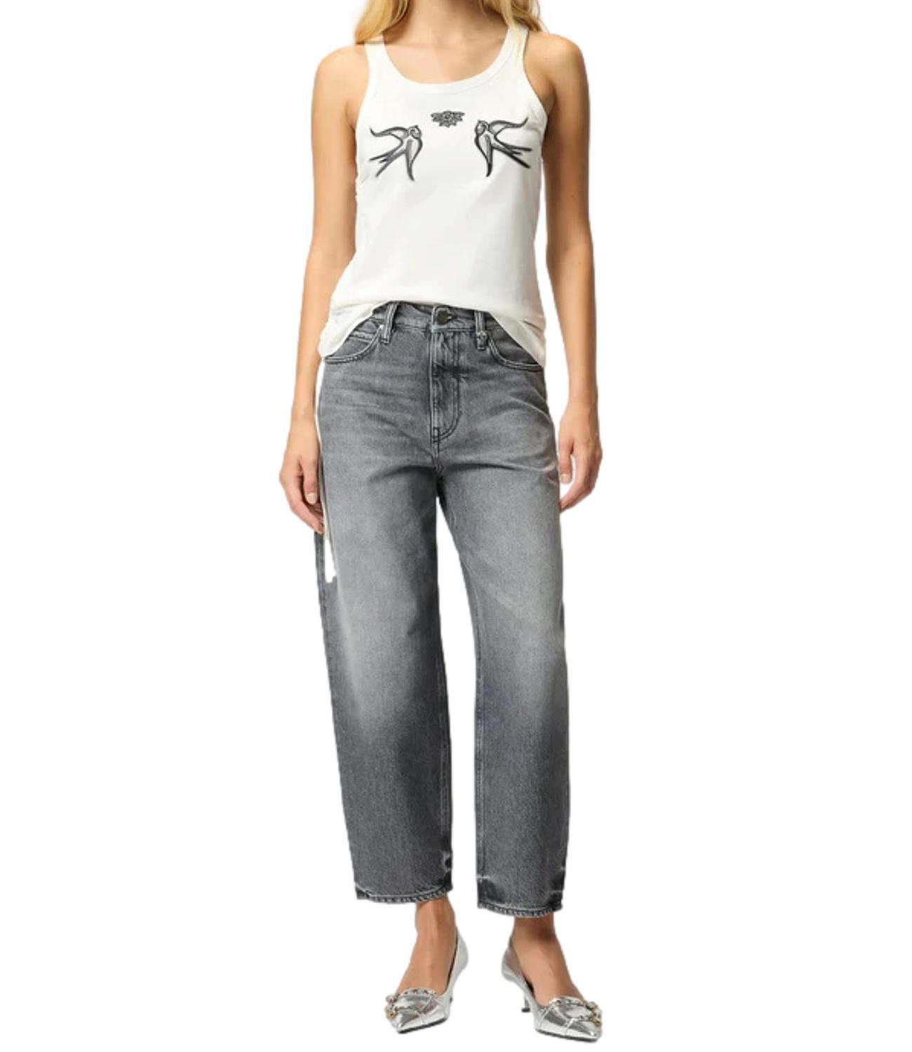 Jeans Pinko 103857-A2RY Donna - Lavaggio Dark Gray