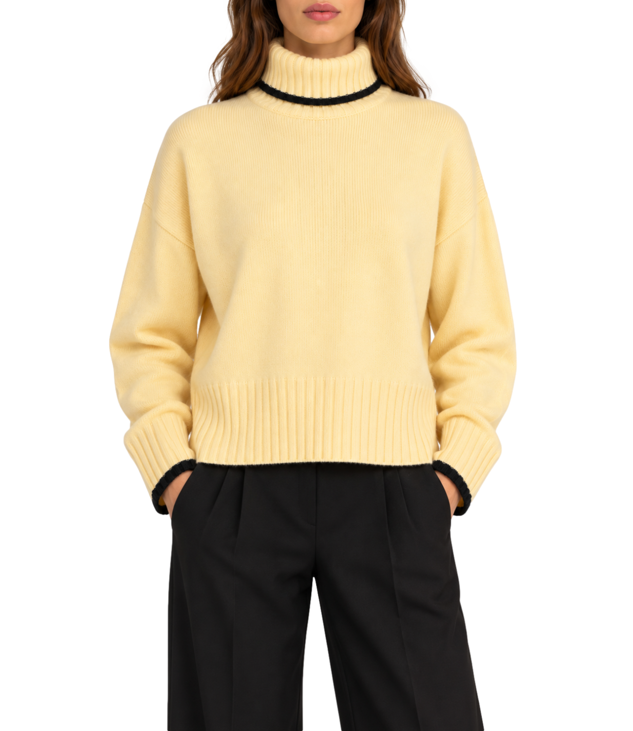 Maglia Pinko 105446-A3G1 Donna - Beige Rugiada Gelata