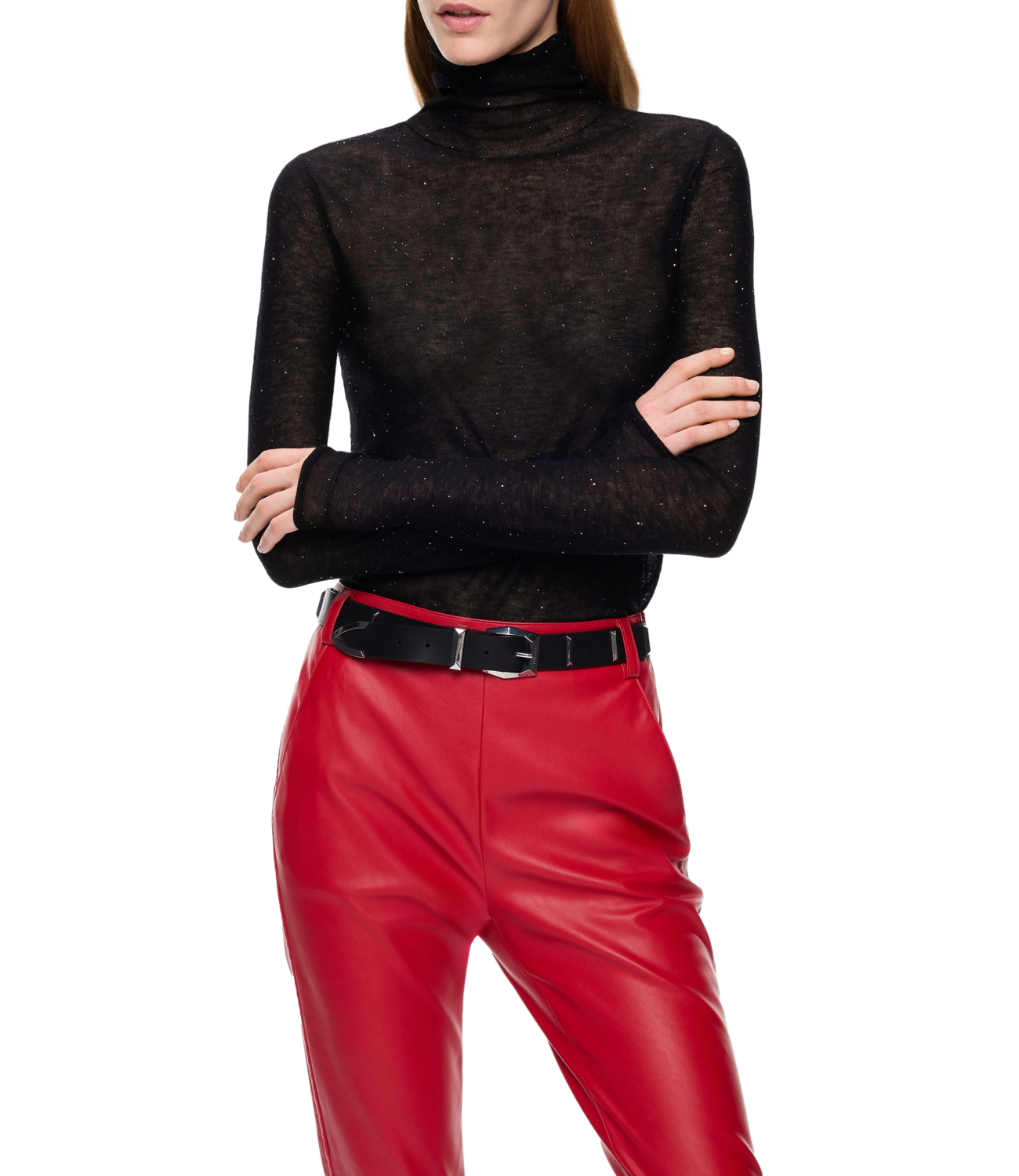 Maglia Pinko 105821-A2PM Donna - Nero Limousine