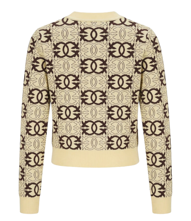Maglia Pinko 106041-A2YD Donna - Beige/marrone