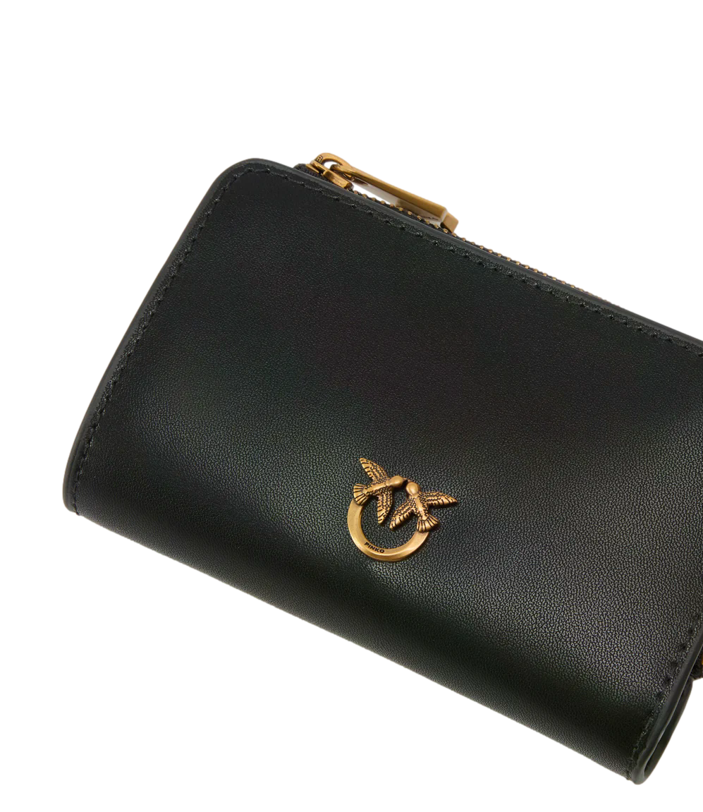 Portafogli Pinko 106206-A0F1 Donna - NerO-Antique Gold