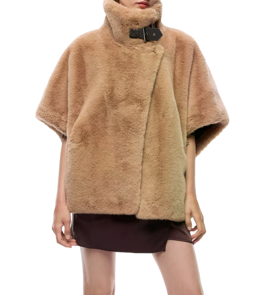 Pelliccia Pinko 107043-A3E7 Donna - Beige Toupe Caldo