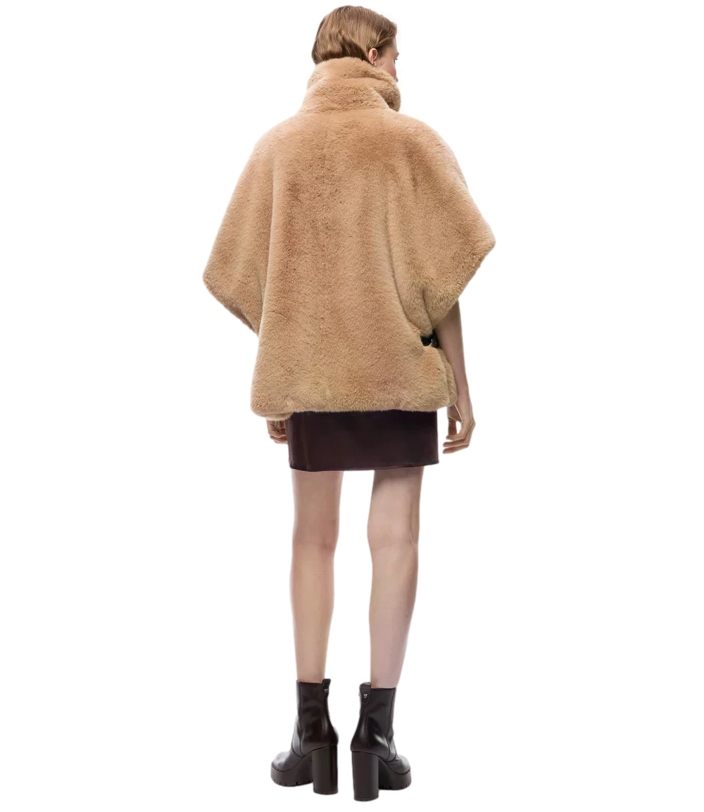 Pelliccia Pinko 107043-A3E7 Donna - Beige Toupe Caldo