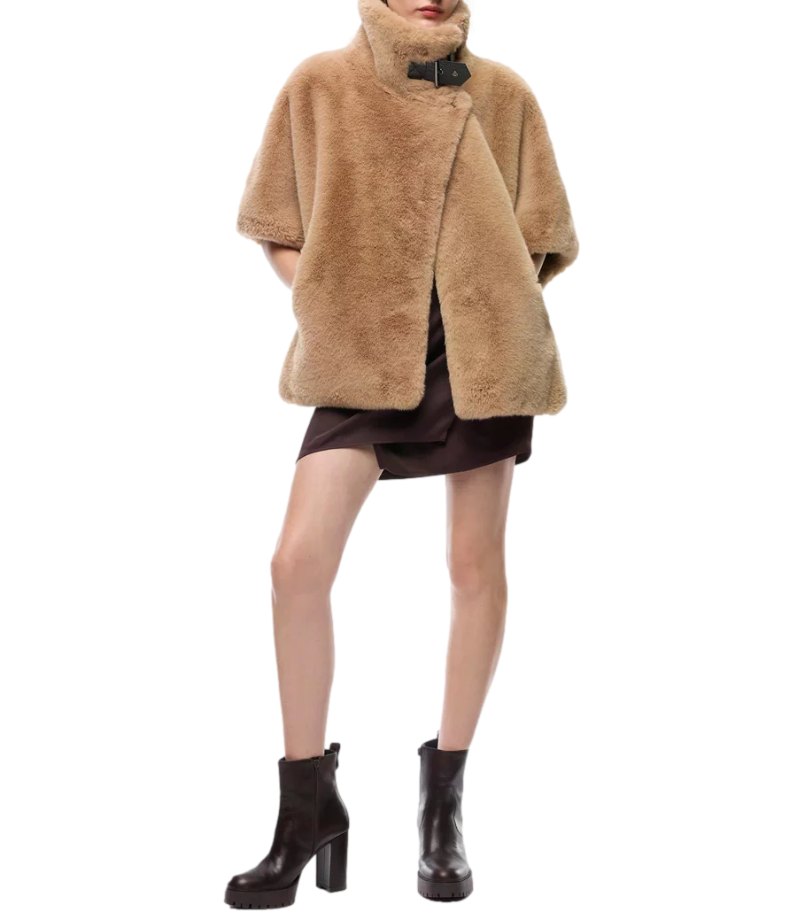 Pelliccia Pinko 107043-A3E7 Donna - Beige Toupe Caldo