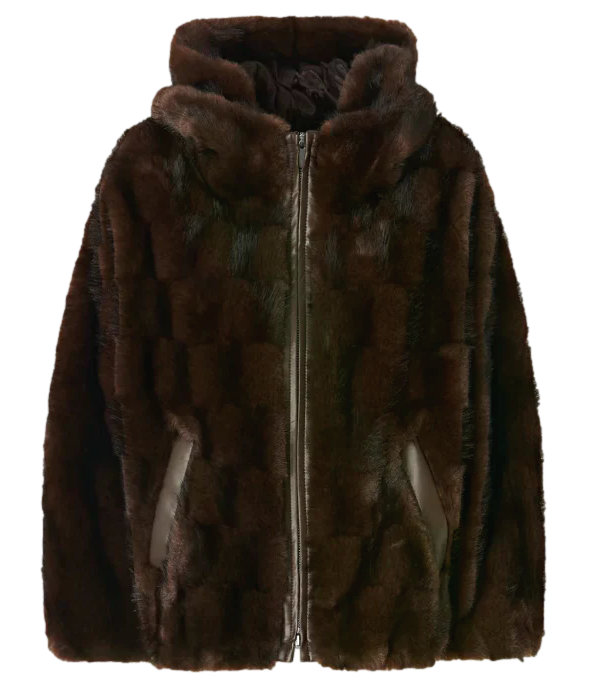 Pelliccia Pinko 107054-A3C5 Donna - MarronE-Chicco Di Caffe'