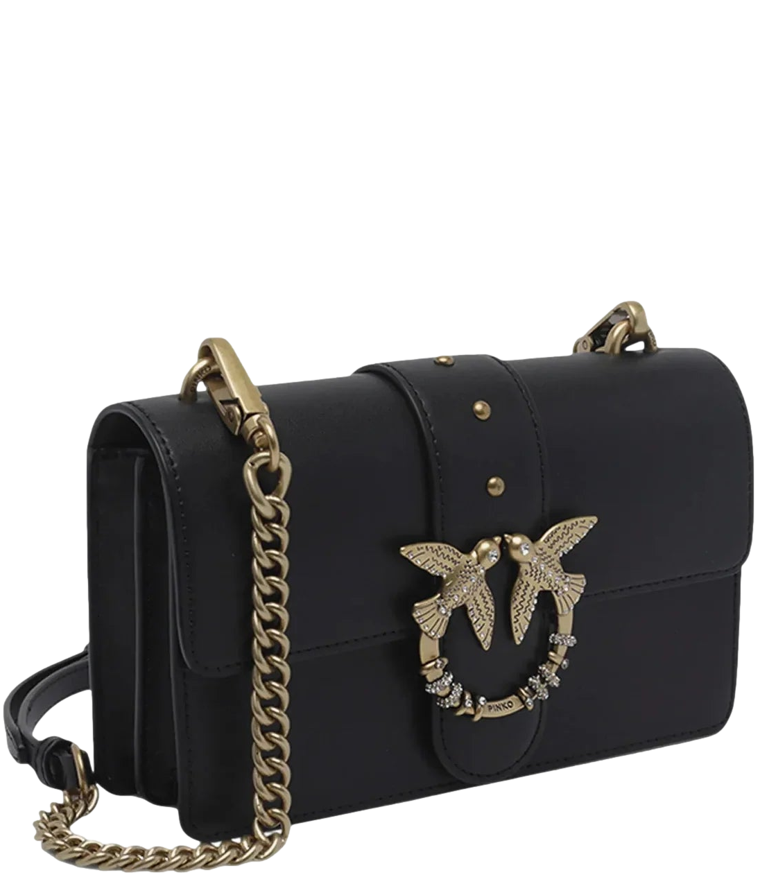 Borsa Pinko 107071-A0F1 Donna - NerO-Antique Gold