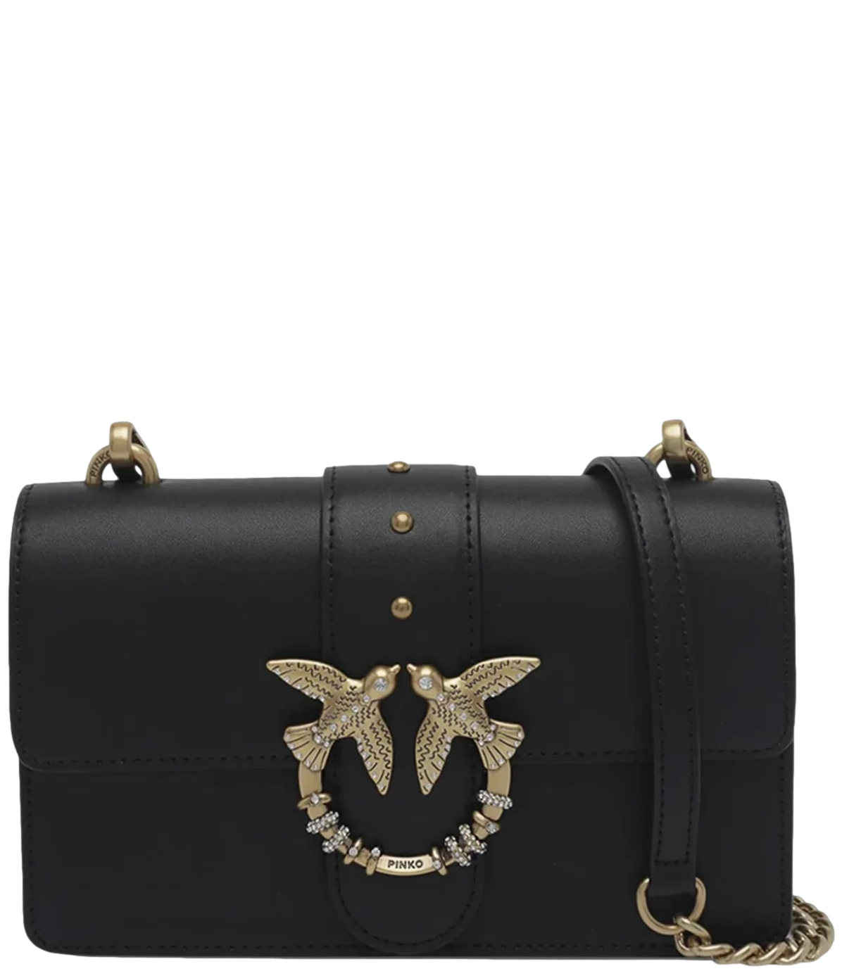 Borsa Pinko 107071-A0F1 Donna - NerO-Antique Gold