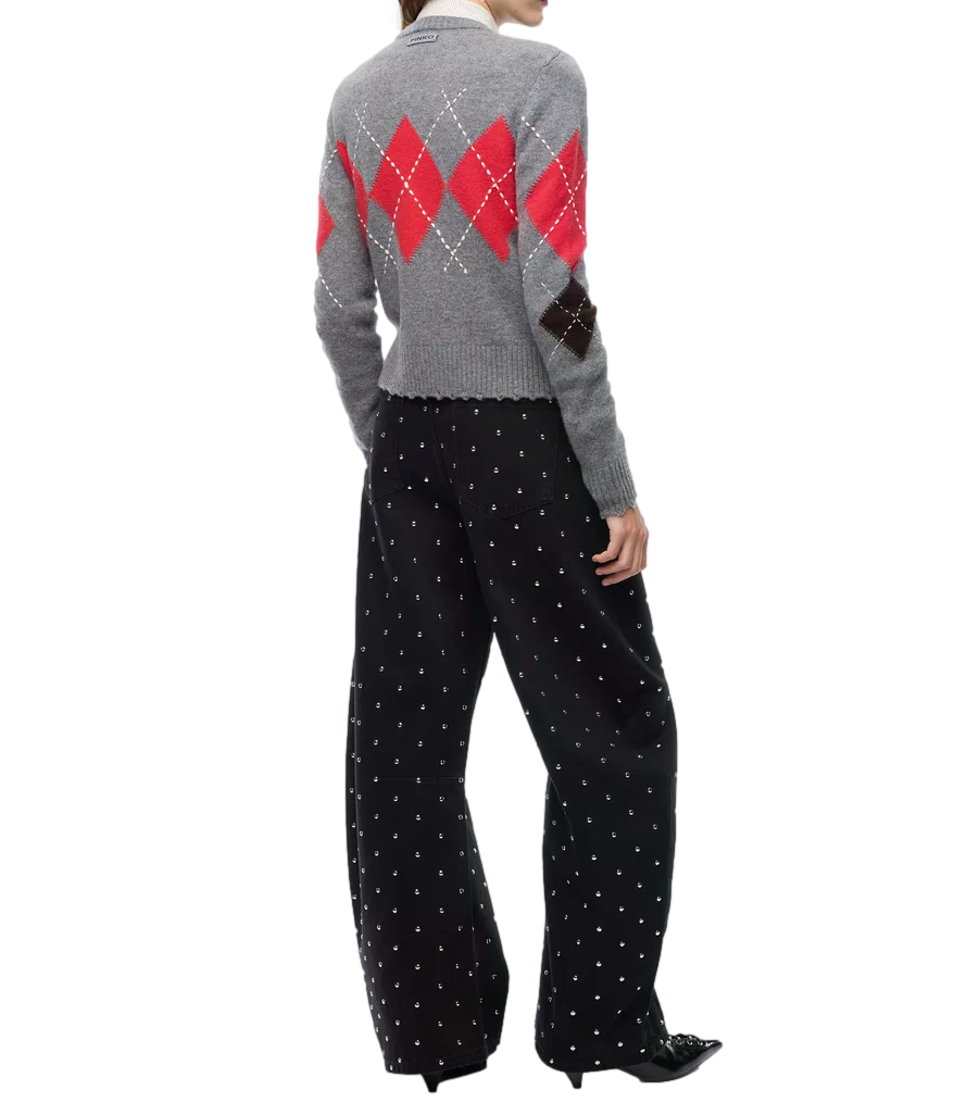 Maglia Pinko 107284-A3IE Donna - Grigio/marrone