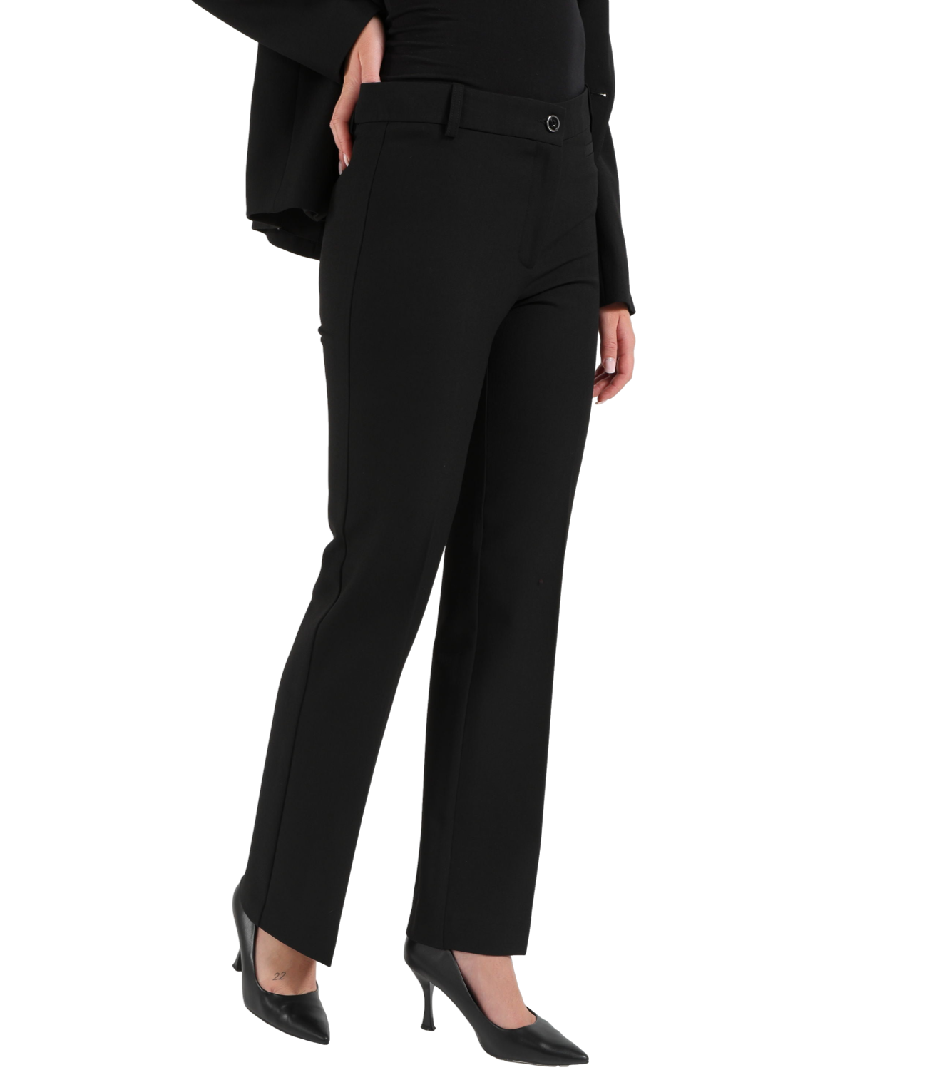 Pantalone Pinko 107415-A3DA Donna - Nero Limousine