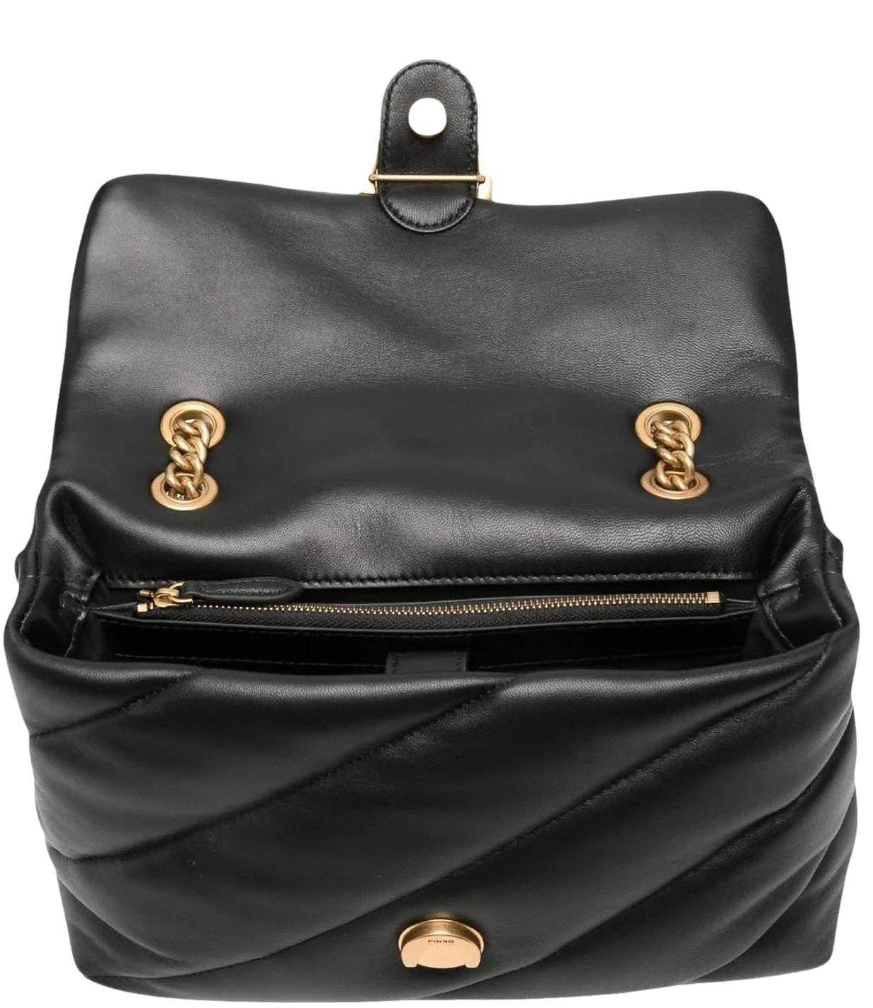 Borsa Pinko 107616-A0F2 Donna - NerO-Antique Gold