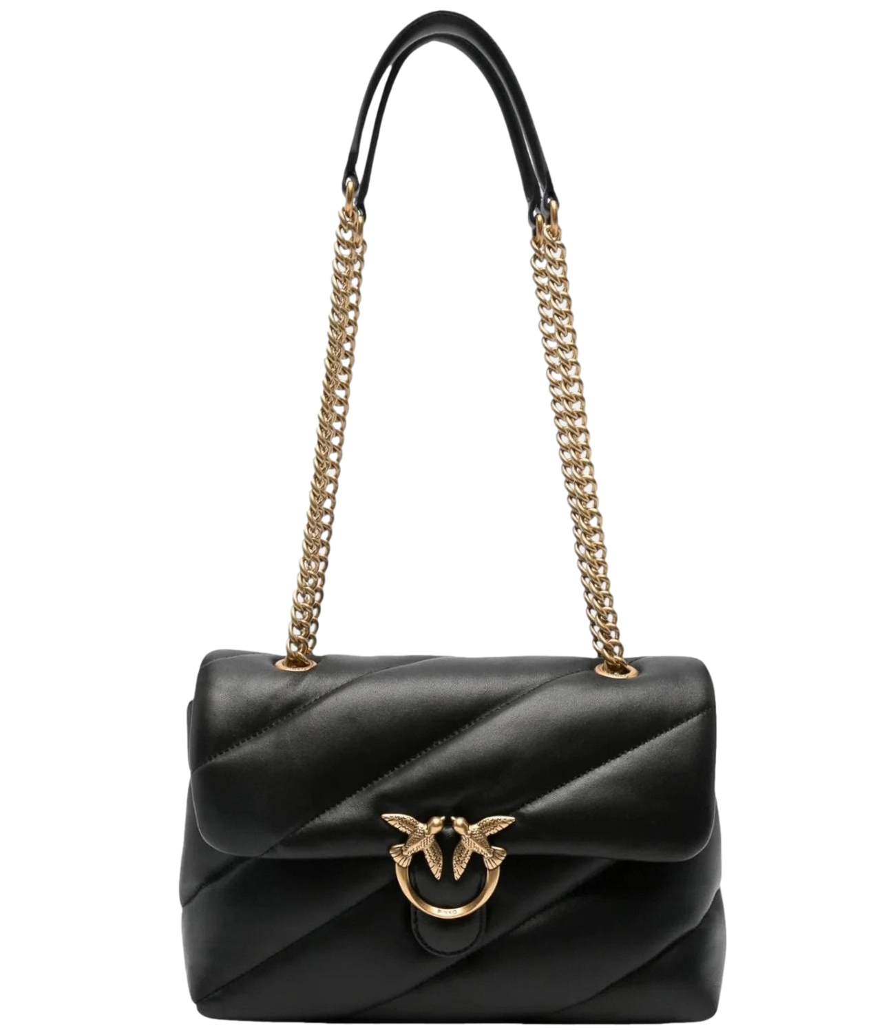 Borsa Pinko 107616-A0F2 Donna - NerO-Antique Gold