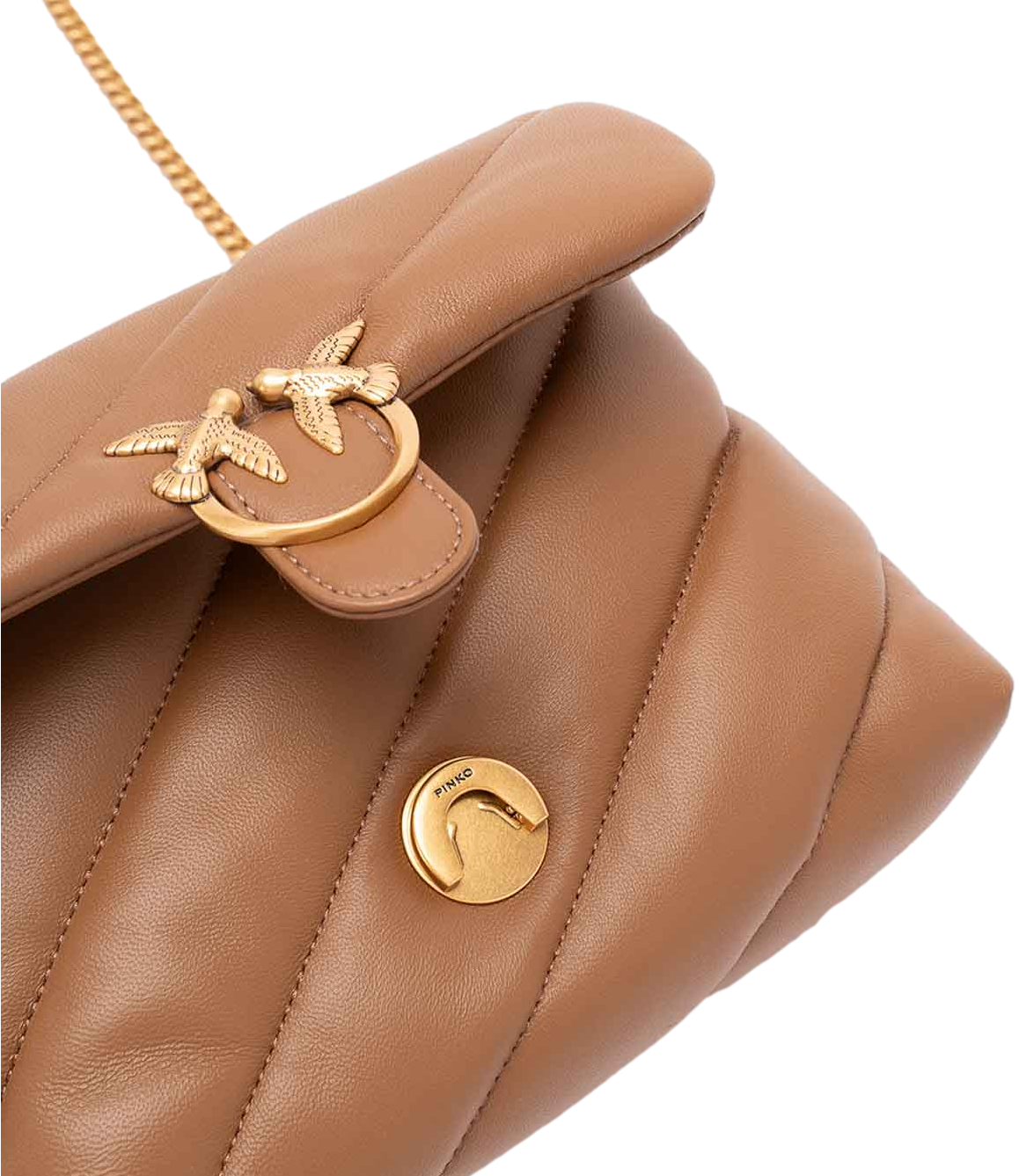 Borsa Pinko 107617-A0F2 Donna - Marrone CognaC-Antique Gold