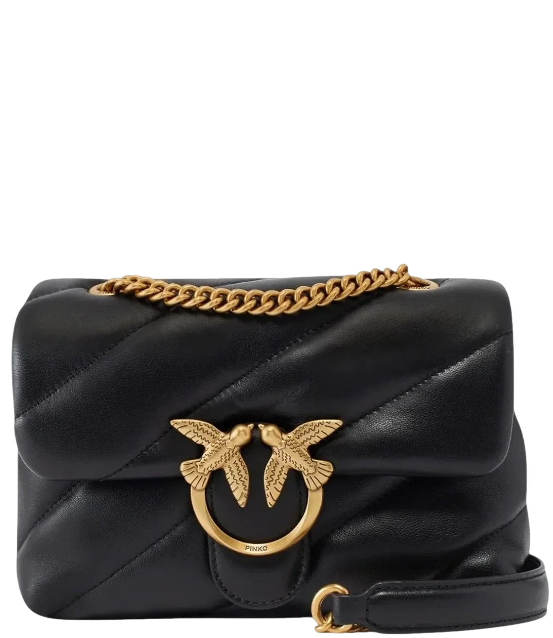 Borsa Pinko 107617-A0F2 Donna - NerO-Antique Gold