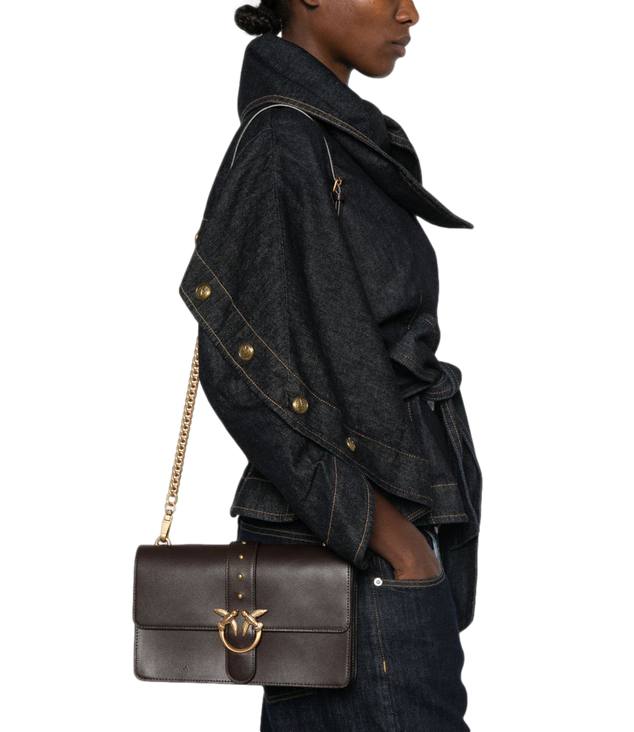 Borsa Pinko 107621-A0F1 Donna - Marrone MarascA-Antique Gold