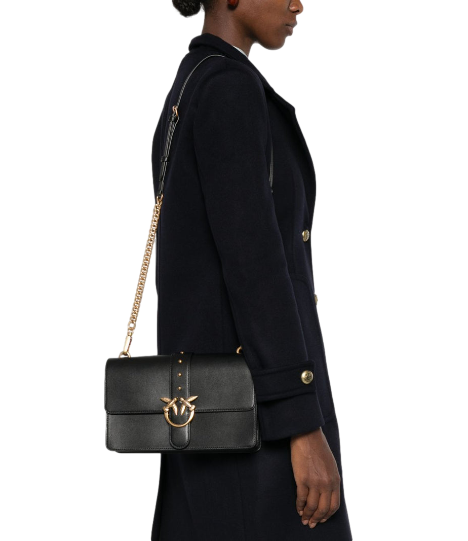 Borsa Pinko 107621-A0F1 Donna - NerO-Antique Gold