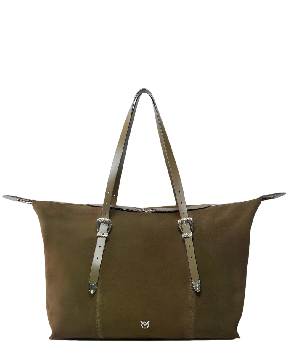 Borsa Pinko 107649-A0F6 Donna - Militar GreeN-Nickel