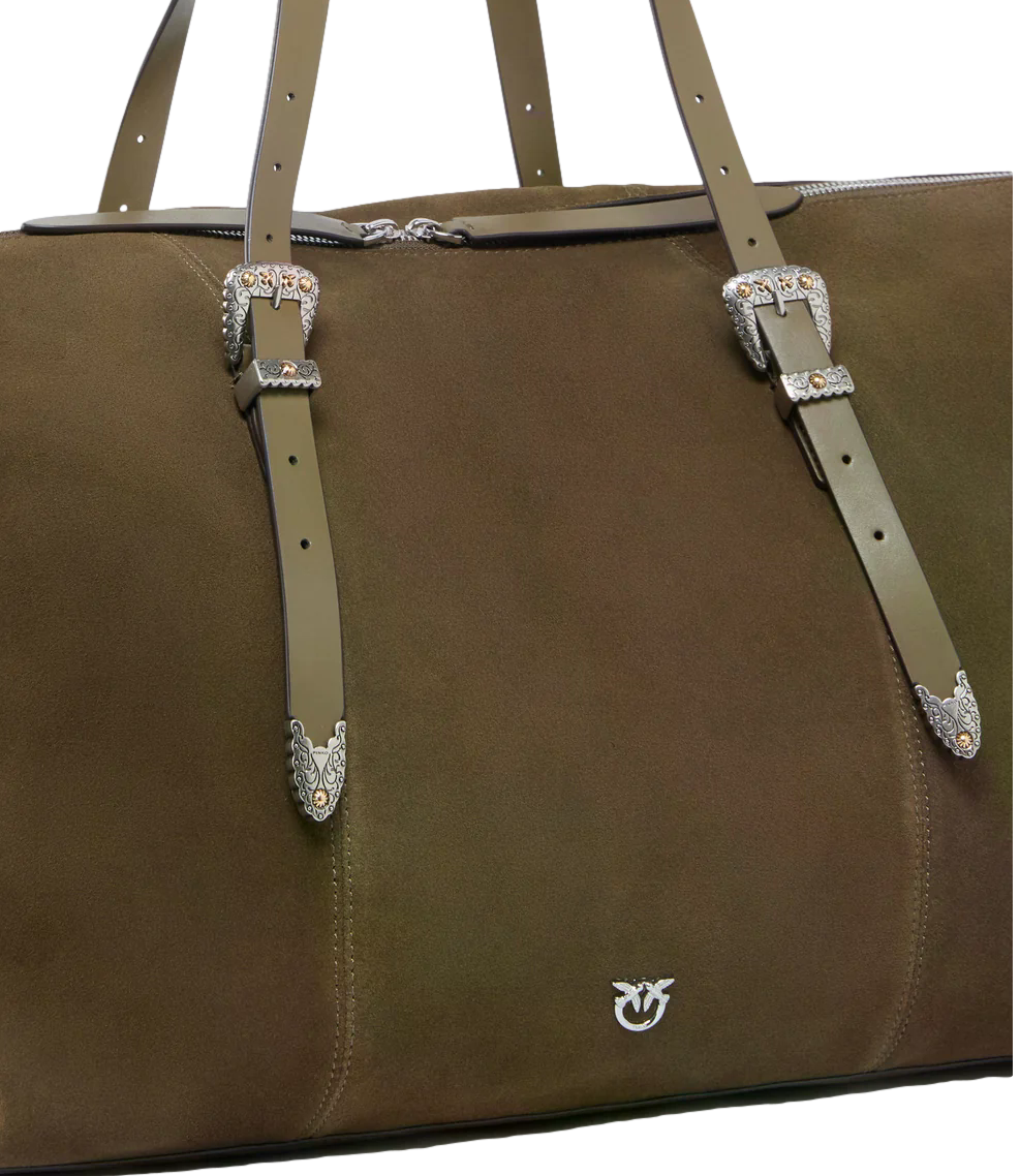 Borsa Pinko 107649-A0F6 Donna - Militar GreeN-Nickel