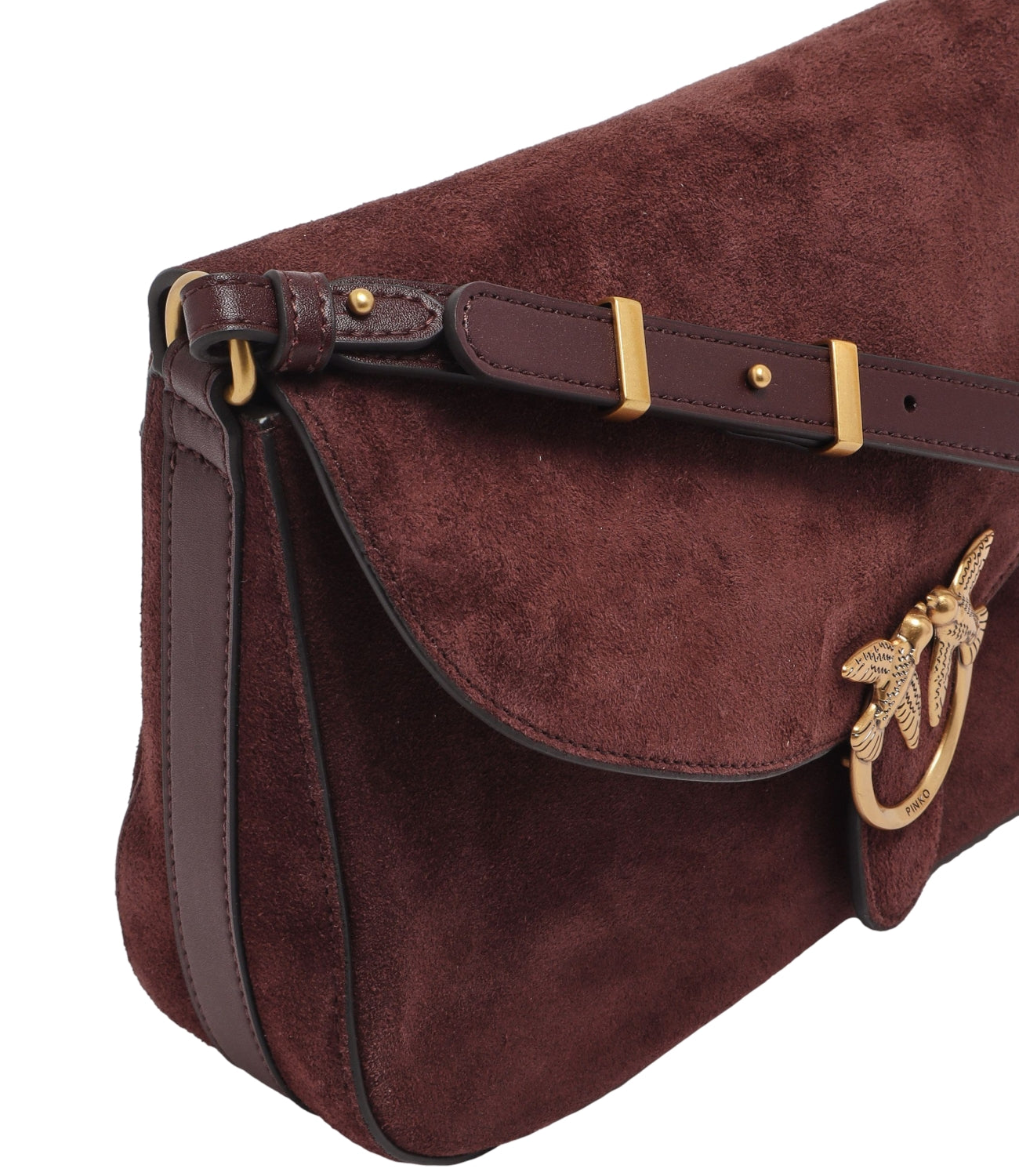 Borsa Pinko 107653-A0F6 Donna - BorgognA-Antique Gold