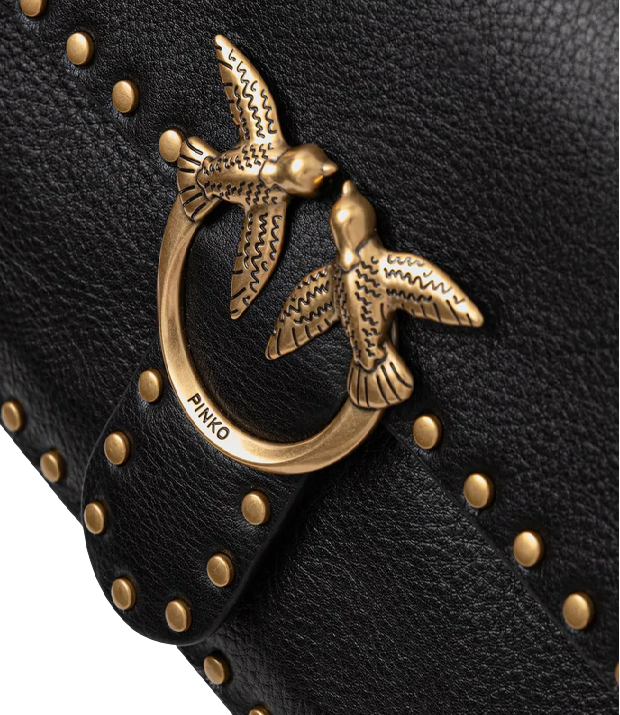 Borsa Pinko 107664-A2JG Donna - NerO-Antique Gold