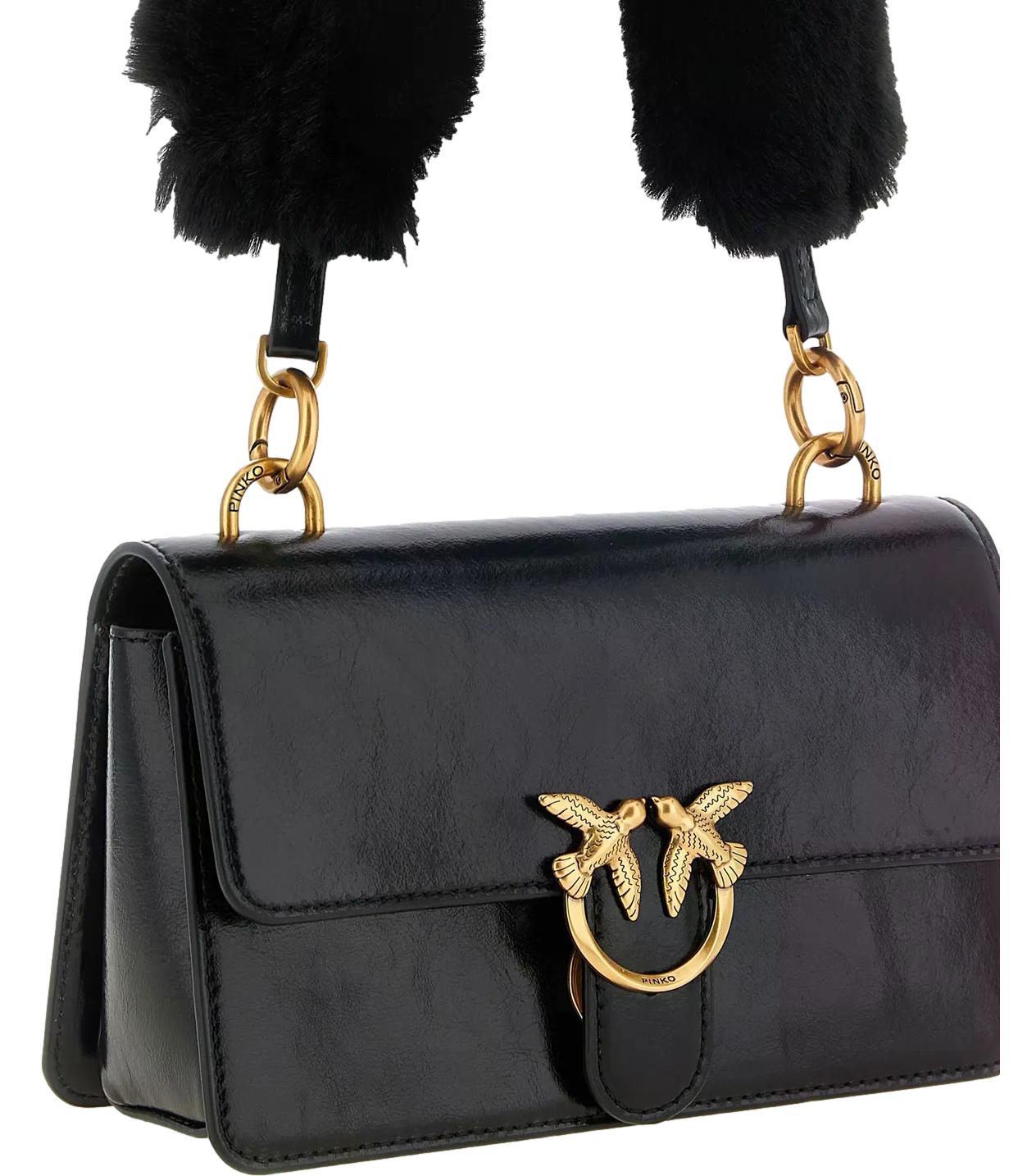 Borsa Pinko 107676-A3LP Donna - NerO-Antique Gold