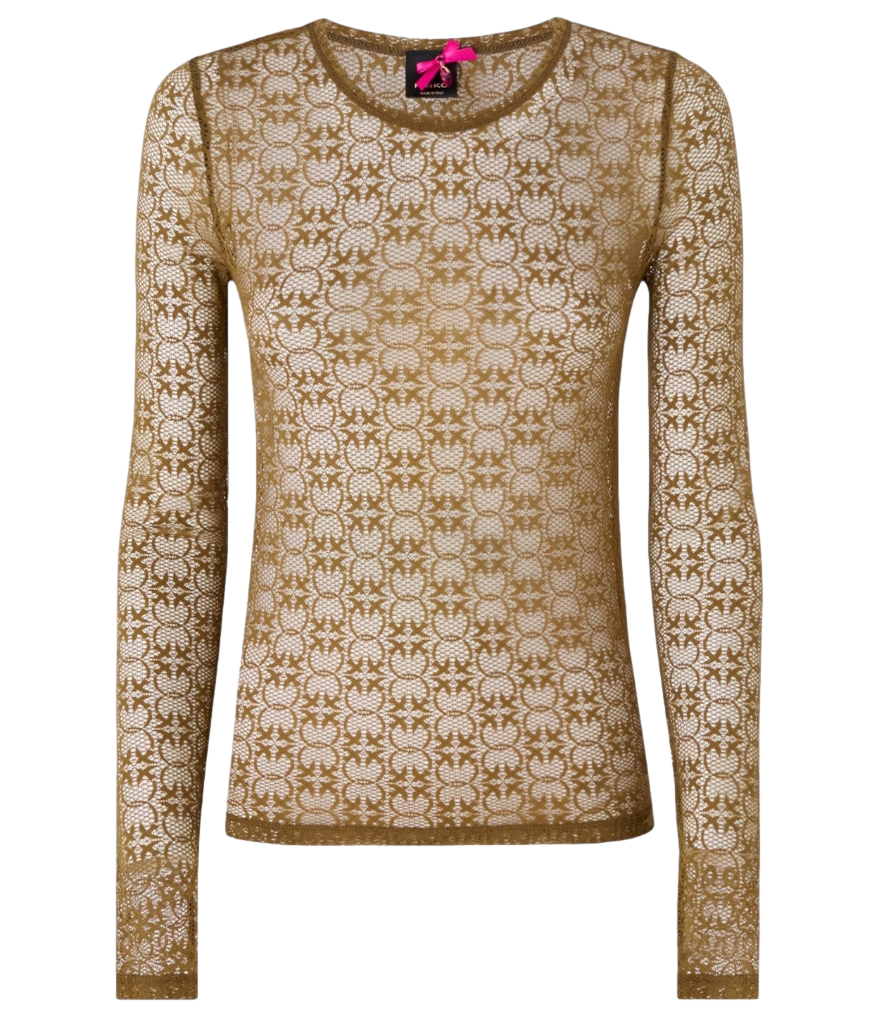 Maglia Pinko 107737-A3MK Donna - Verde Oliva Scuro