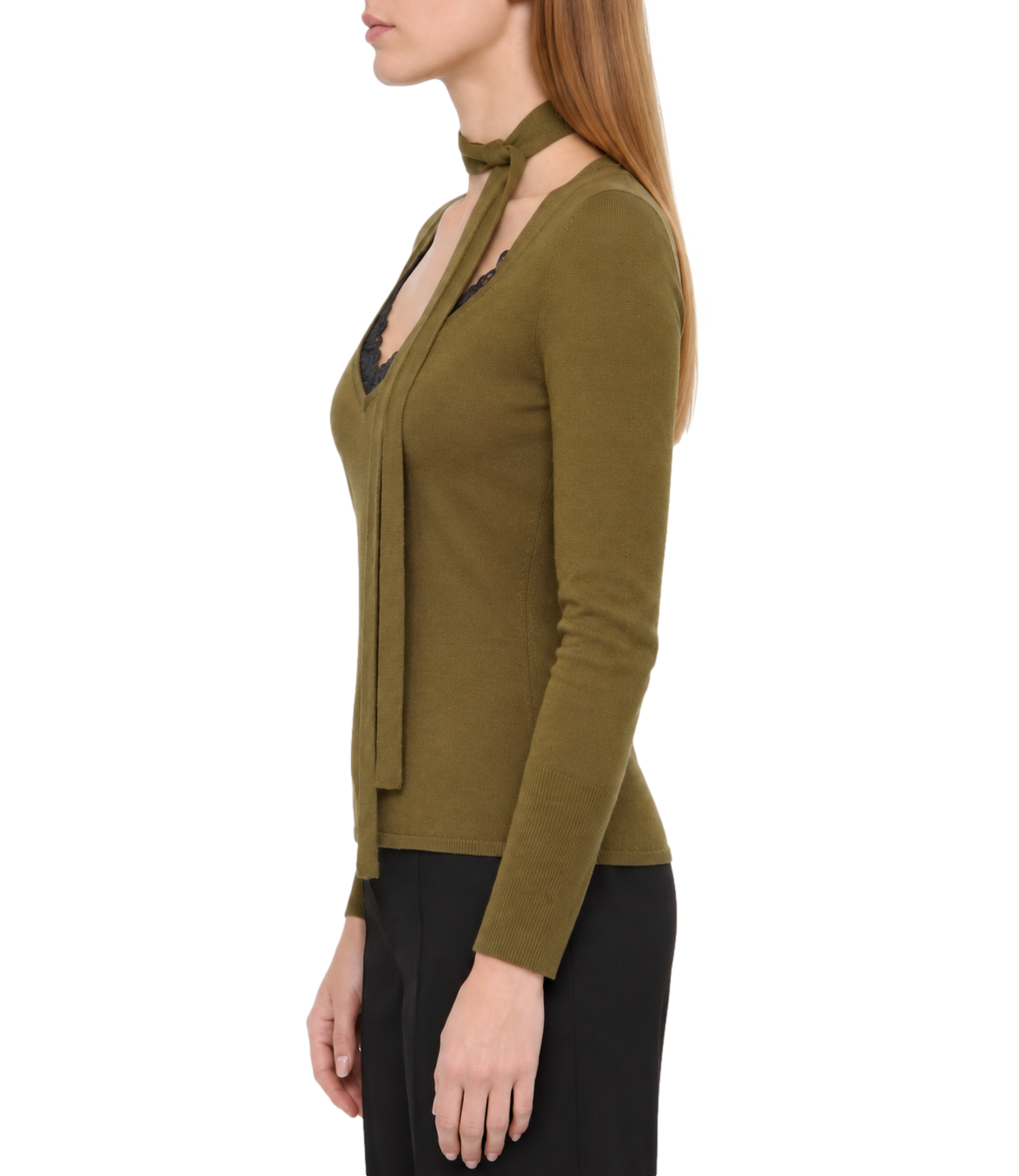 Maglia Pinko 107775-A3O1 Donna - VerdE-Lucertola