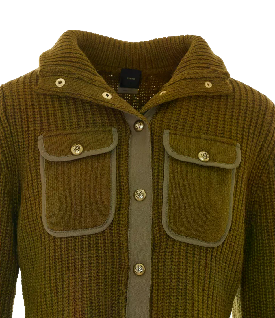 Maglia Pinko 107802-A3OH Donna - VerdE-Lucertola