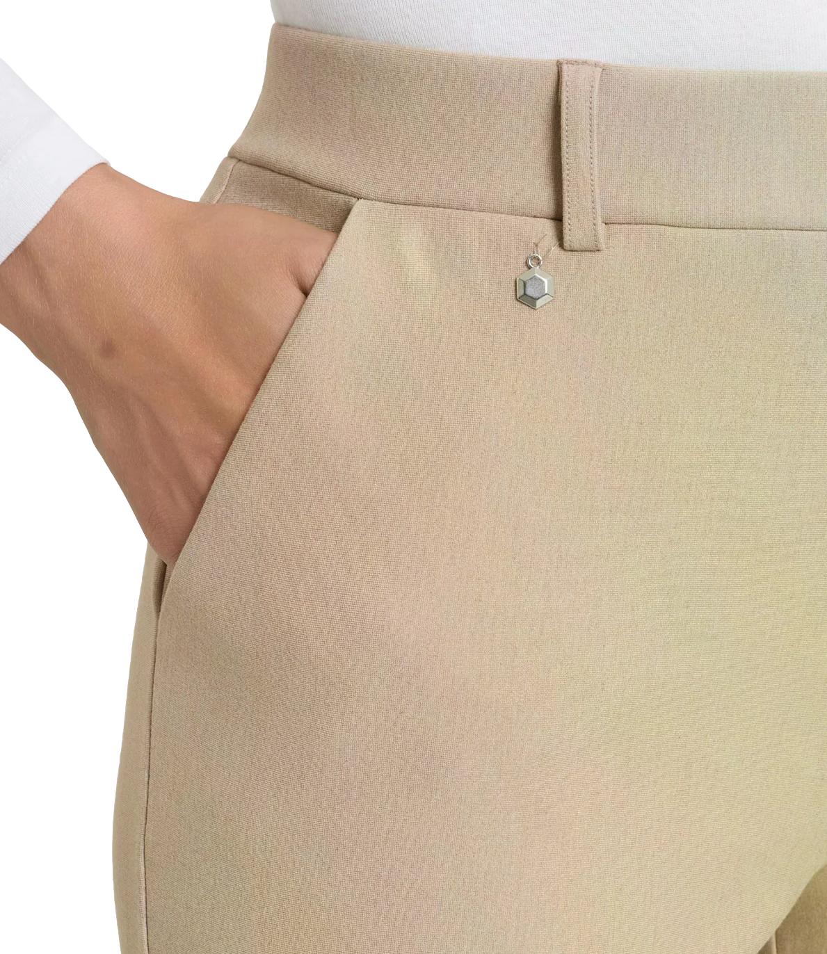 Pantalone Ragno DB24PP Donna - Cammello Mel.