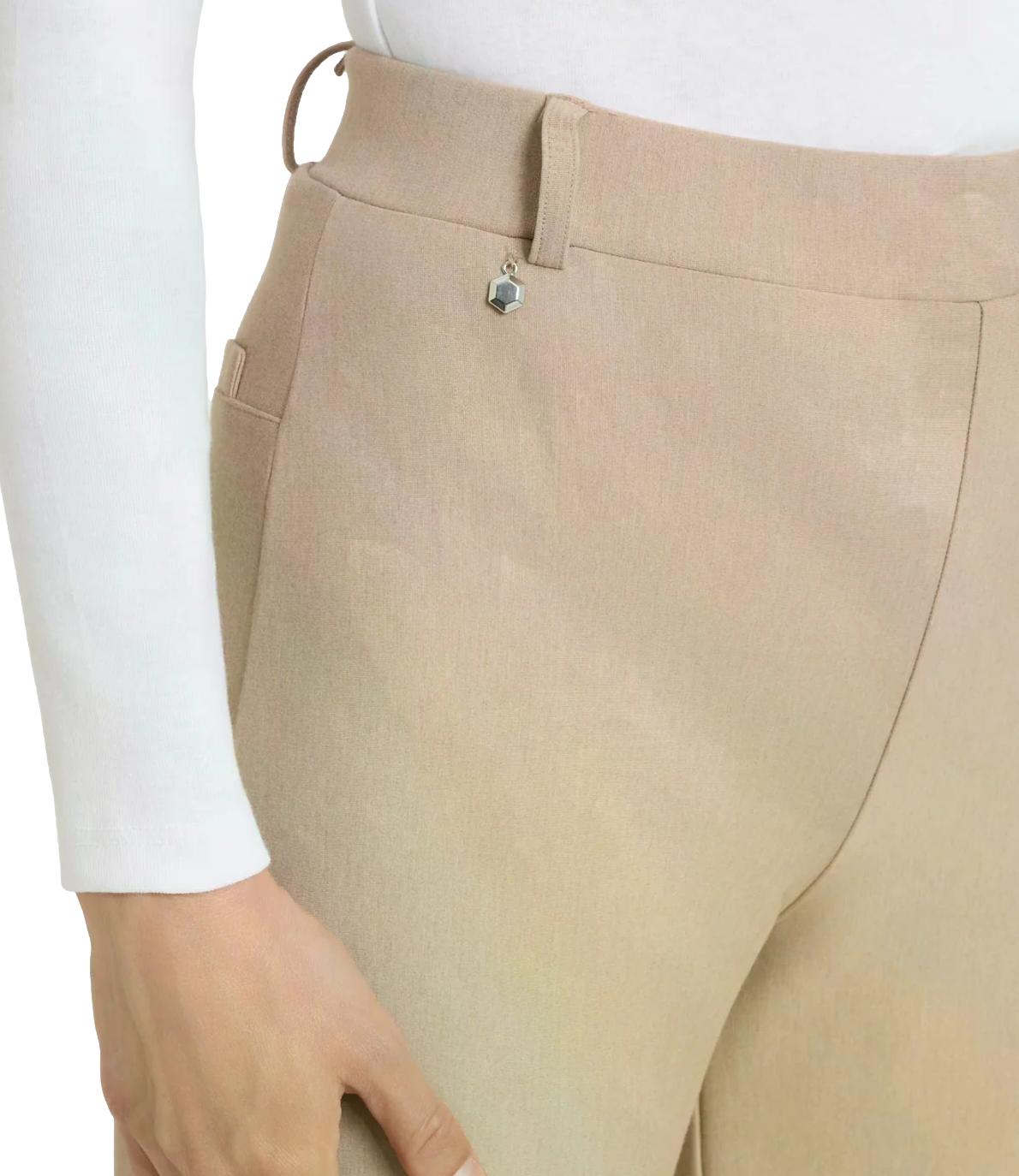 Pantalone Ragno DE72PE Donna - Cammello Mel.