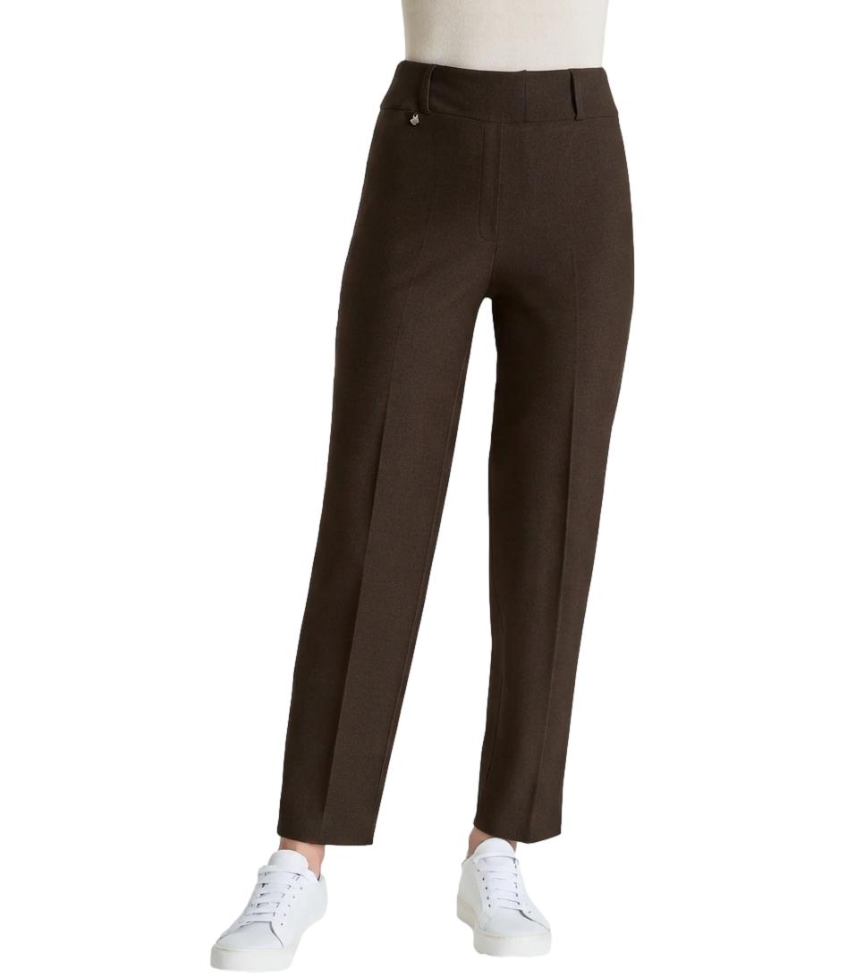 Pantalone Ragno DE72PF Donna - Ebano Mel.