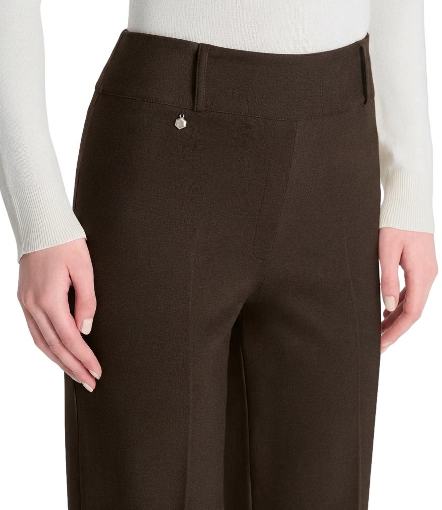 Pantalone Ragno DE72PF Donna - Ebano Mel.