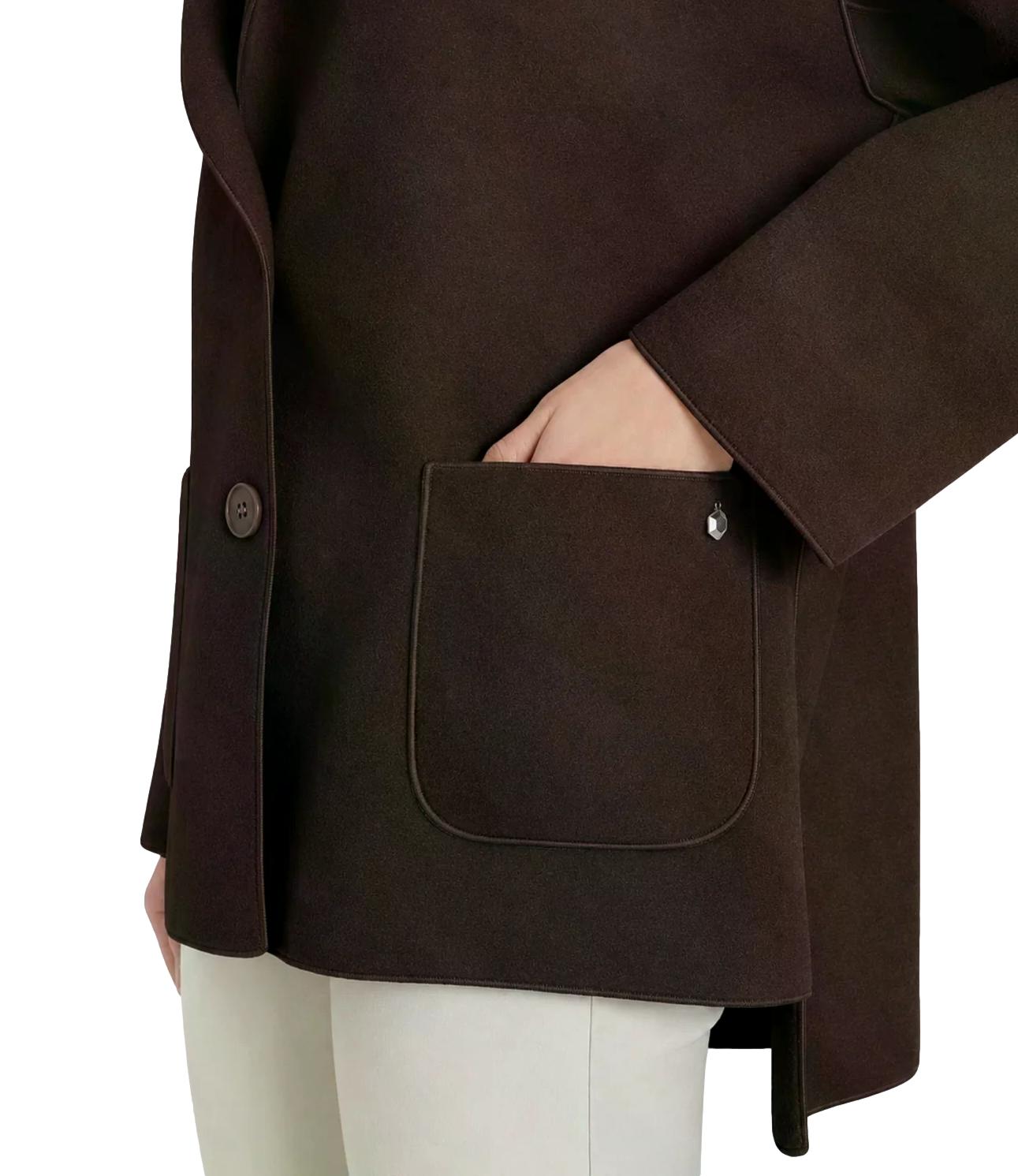 Caban Ragno DQ61KB Donna - Chocolate Torte