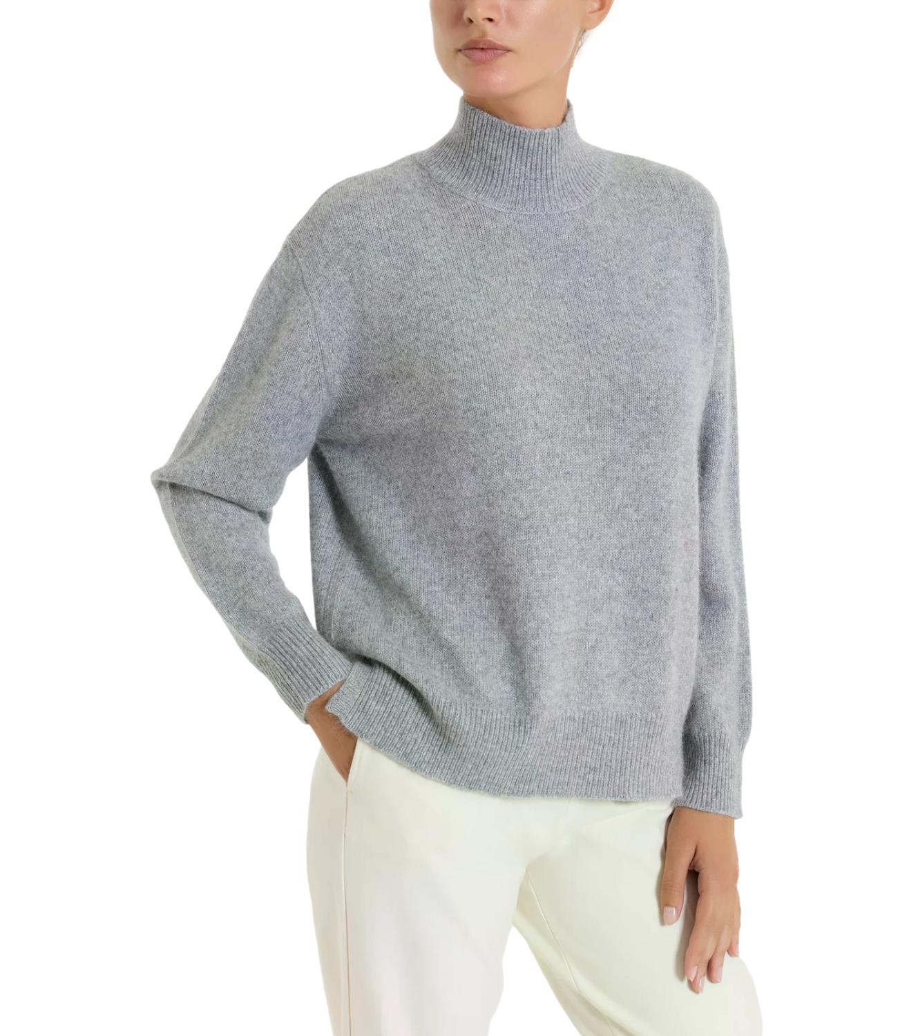 Maglia Ragno DR13MV Donna - Ghiaia Mel.