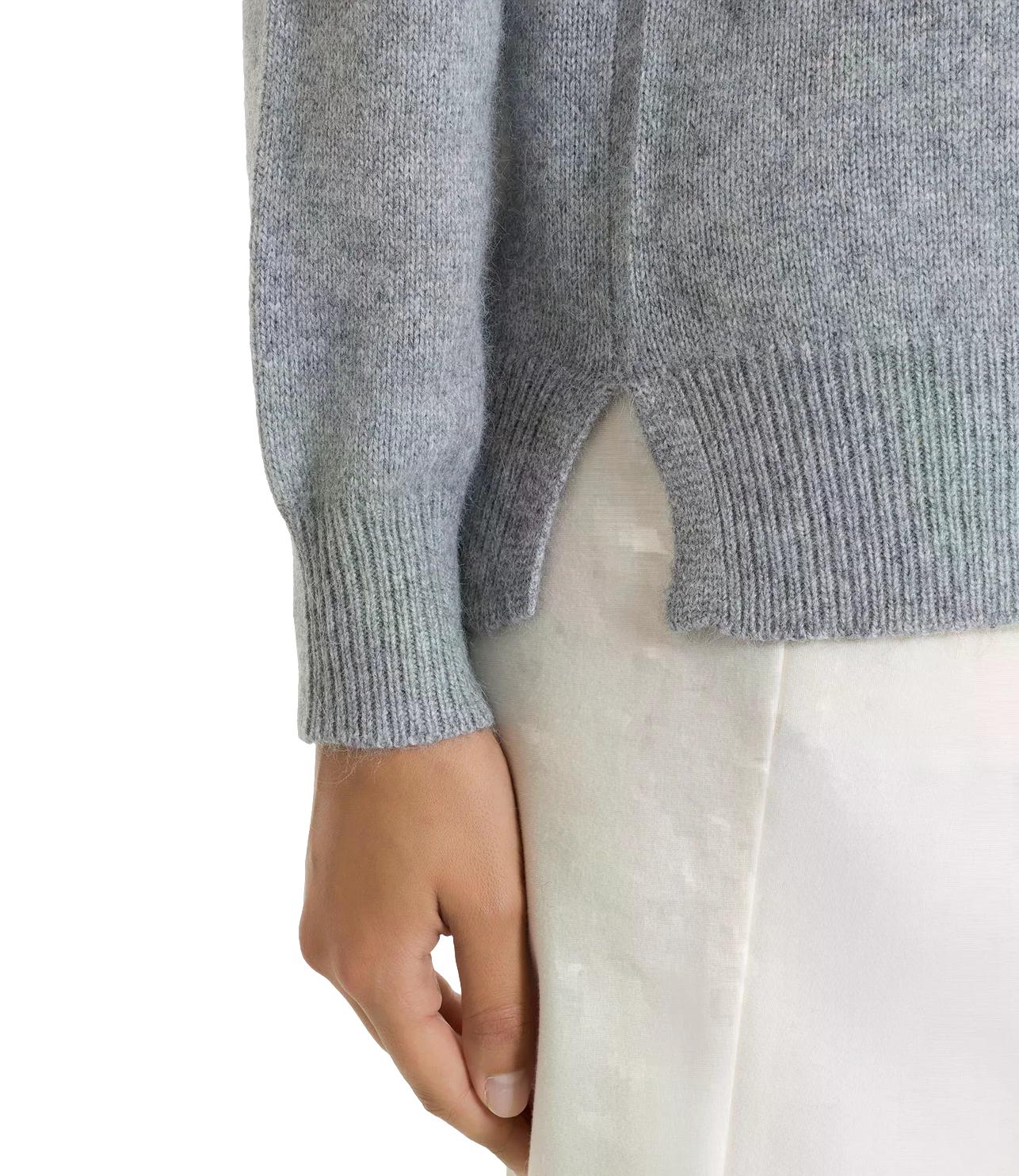 Maglia Ragno DR13MV Donna - Ghiaia Mel.