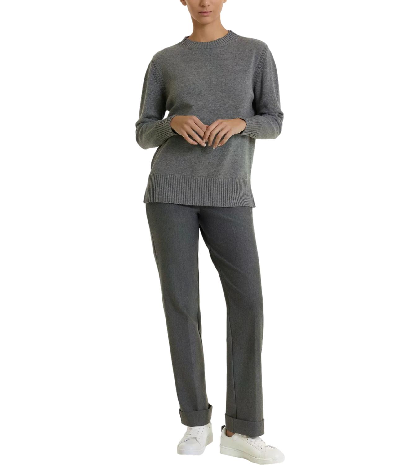 Maglia Ragno DT49M9 Donna - Ardesia Mel.