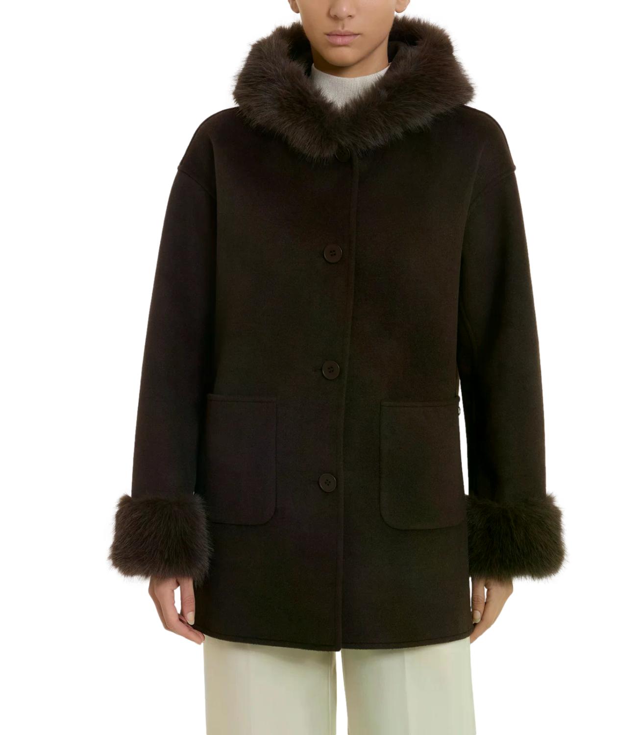 Cappotto Ragno DT64KU Donna - Chocolate Torte