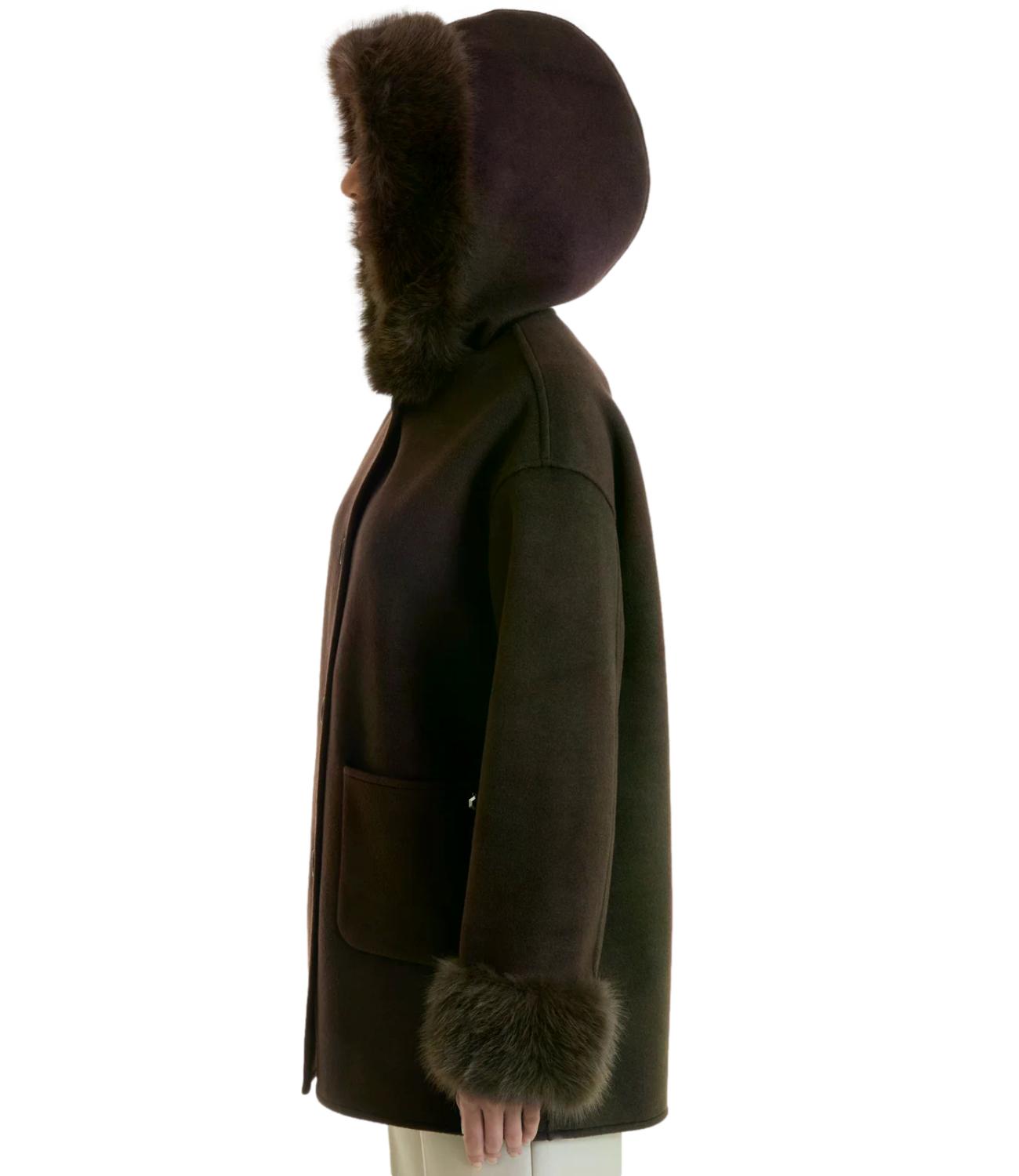 Cappotto Ragno DT64KU Donna - Chocolate Torte
